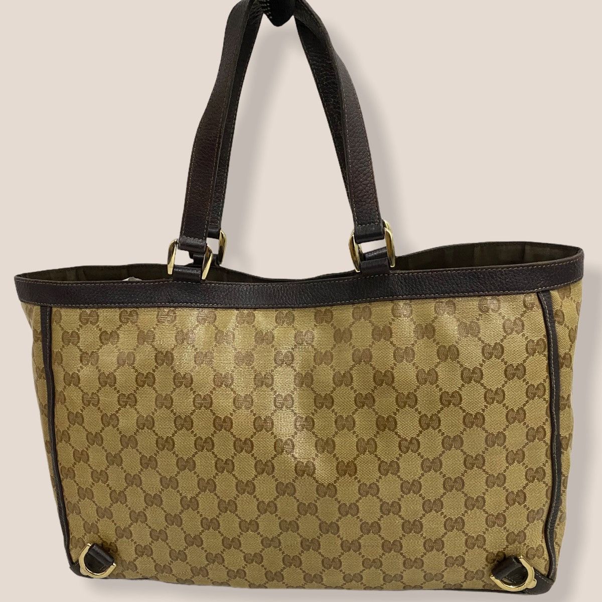 Gucci ‼️LASTDROP‼️ AUTHENTIC GUCCI GG CRYSTAL ABBEY D-RING TOTE BAG Size ONE SIZE - 2 Thumbnail