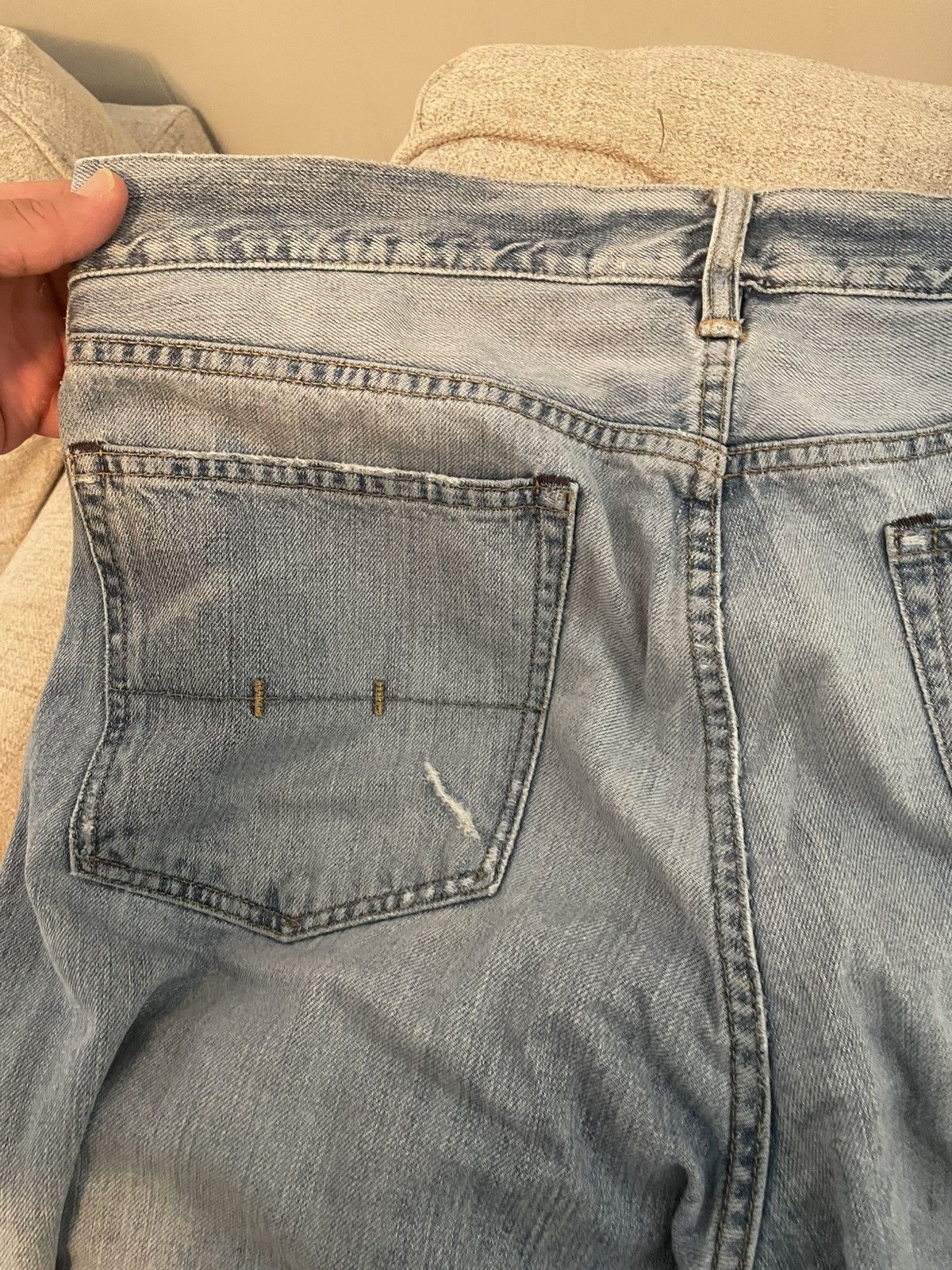 Polo Ralph Lauren Polo distressed washed denim Size US 35 - 3 Thumbnail