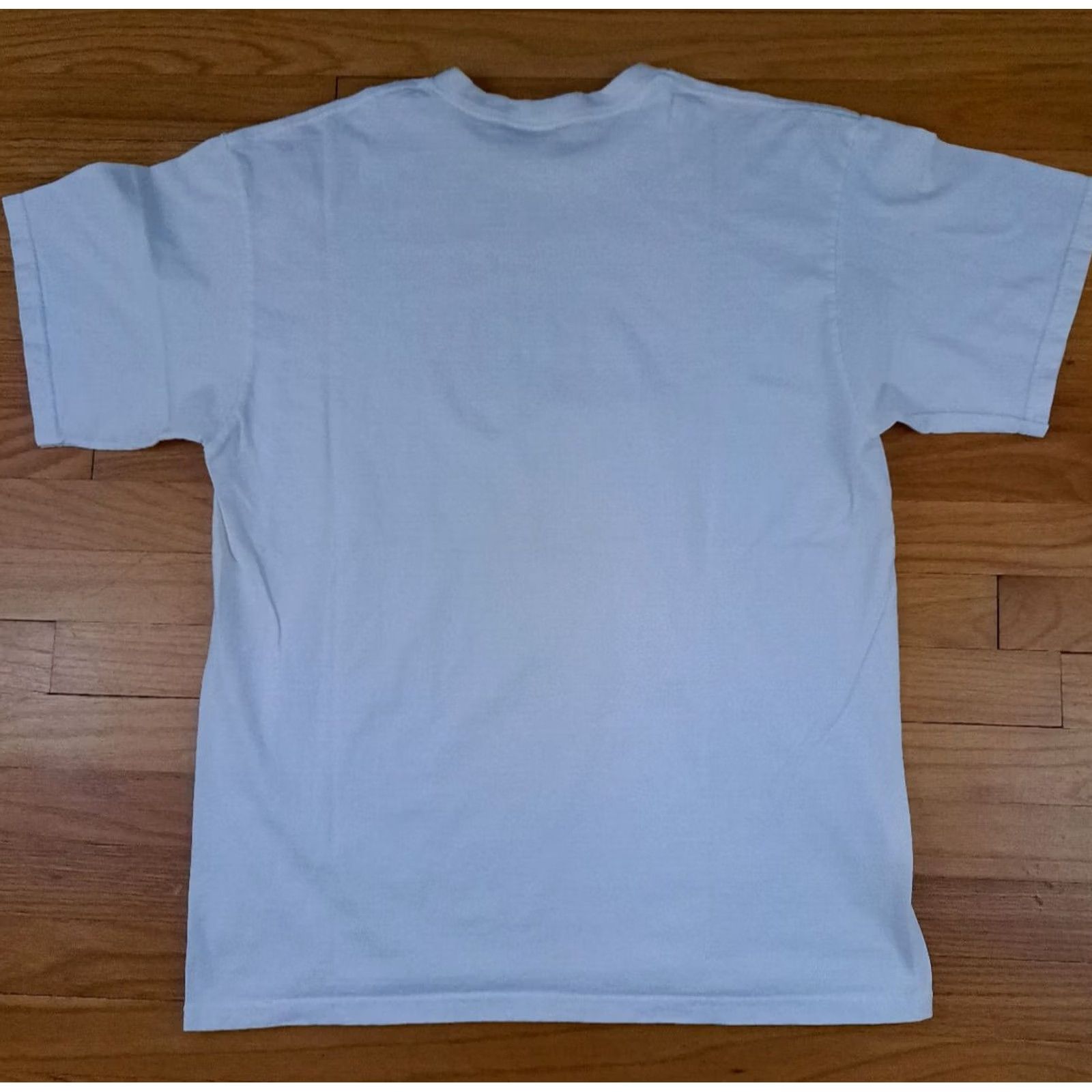 Nike Nike T-Shirt L Men White Short Sleeve Just do it Classic 27in long pit to pit Regular Fit Size US L / EU 52-54 / 3 - 4 Thumbnail