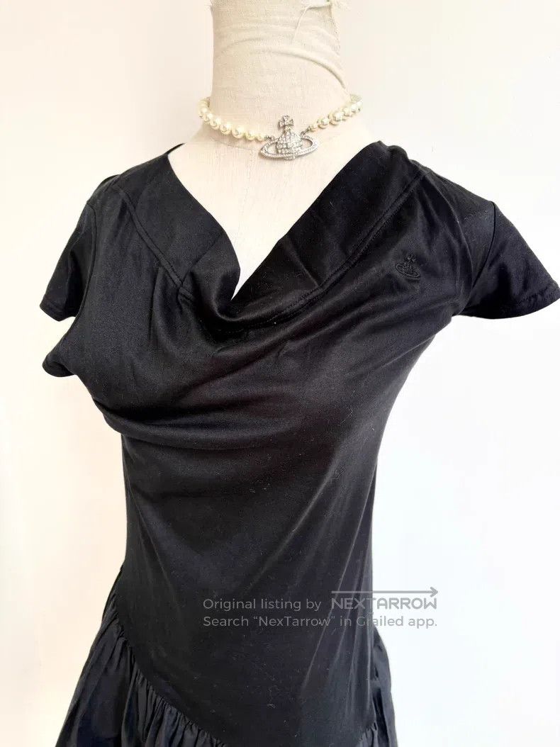 Vivienne Westwood Vivienne Westwood Black Irregular Hem Saturn Dress Size M / US 6-8 / IT 42-44 - 3 Thumbnail