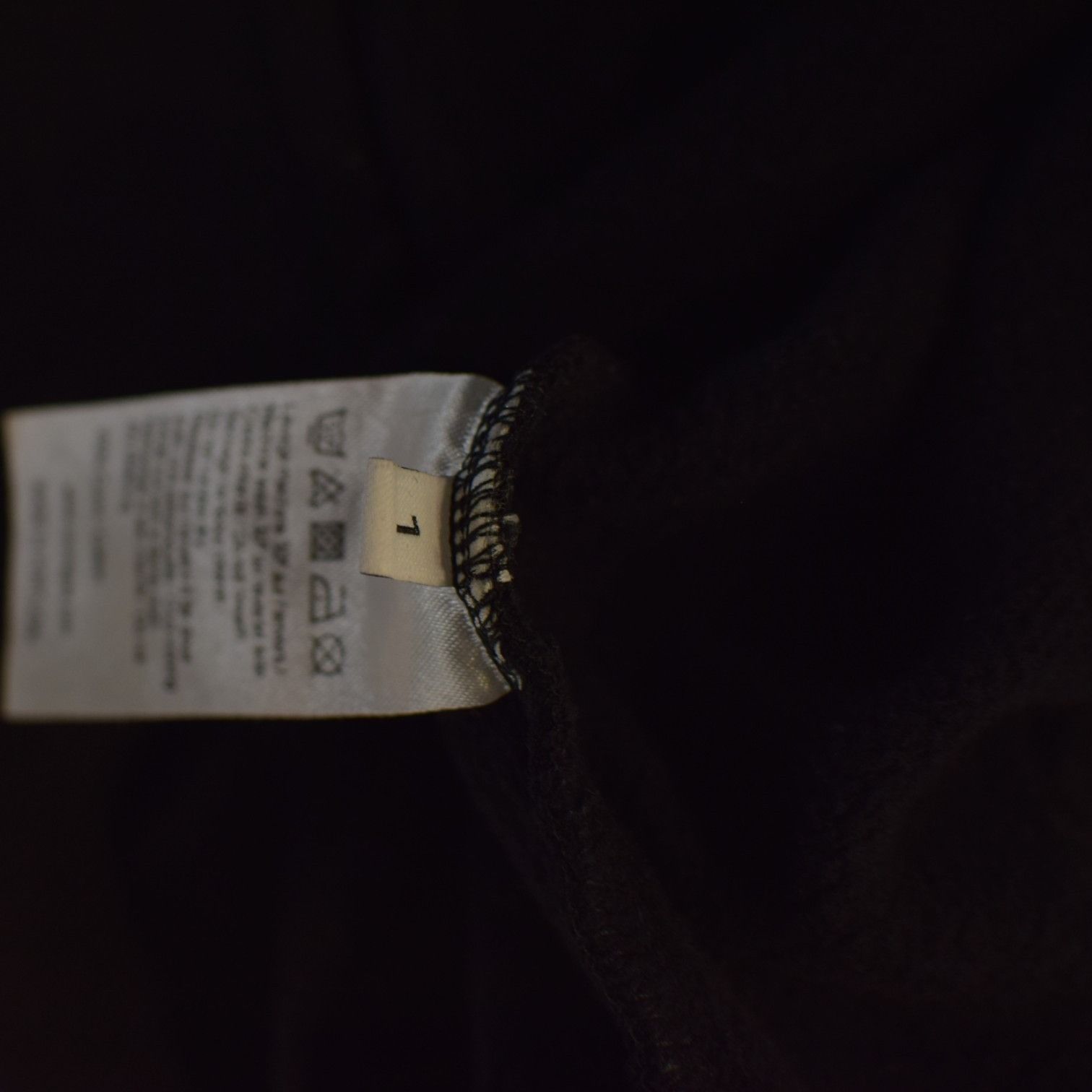 Courreges Courrèges Black Logo Sweatshirt Size 1 – Oversized Fit – Ico Size ONE SIZE - 5 Thumbnail