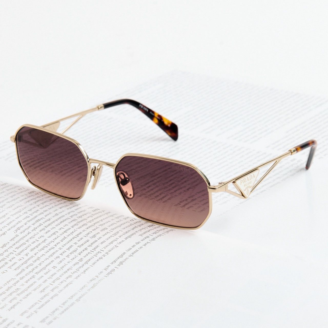 Prada PRADA 0PR A51S ZVN50C SUNGLASSES Size ONE SIZE - 2 Thumbnail