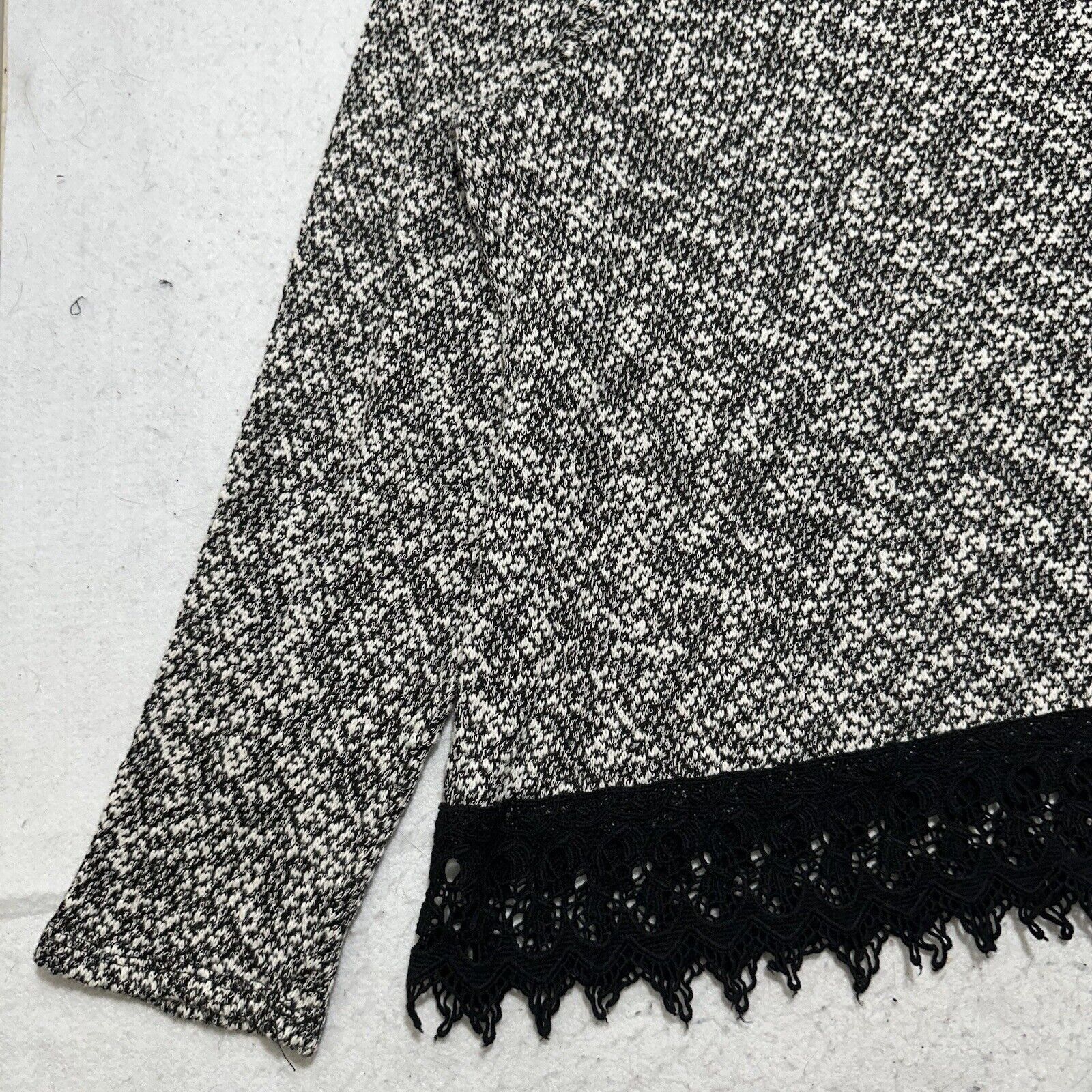 Other CATO 18/20W Lightweight Crewneck Sweater Lace Trim Pullover Size XXL / US 16-18 / IT 52-54 - 7 Thumbnail