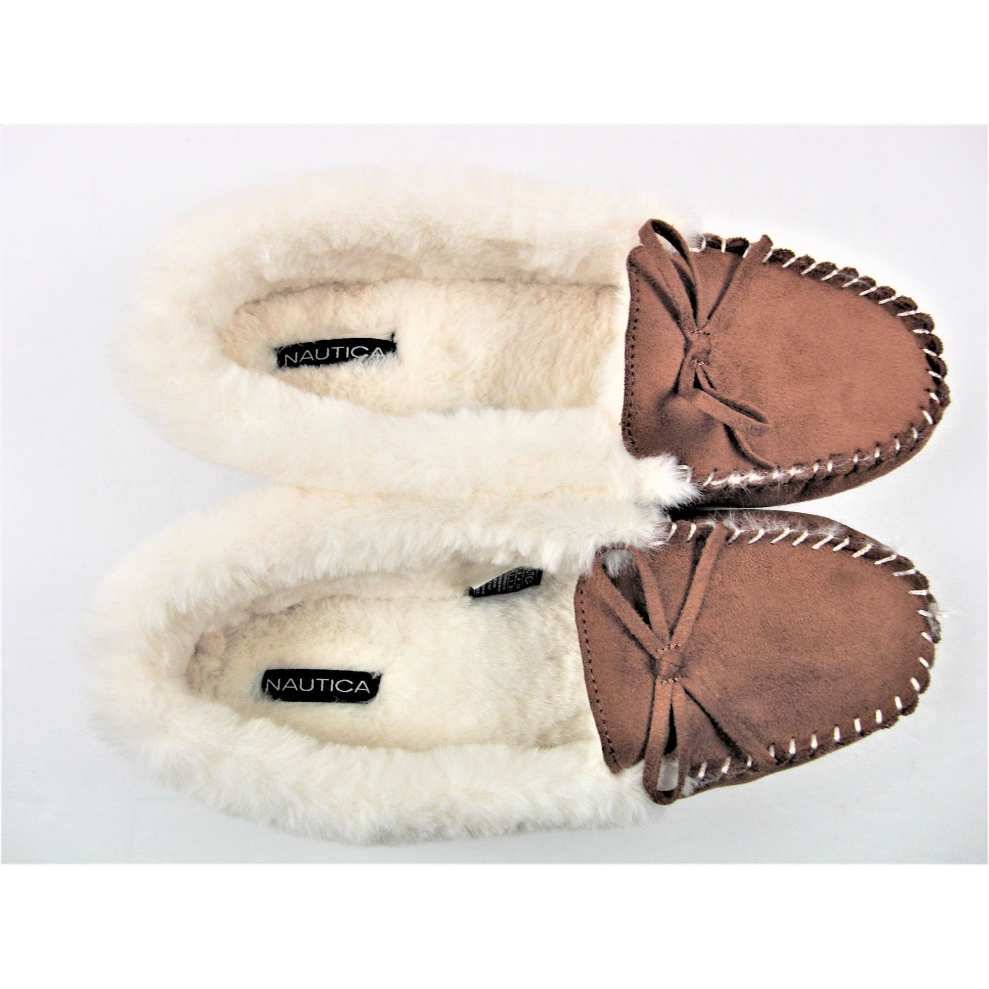 Nautica Nautica Shearling Women's Moccasin Suede Loafers Slip On Sho Size US 8 / IT 38 - 4 Thumbnail