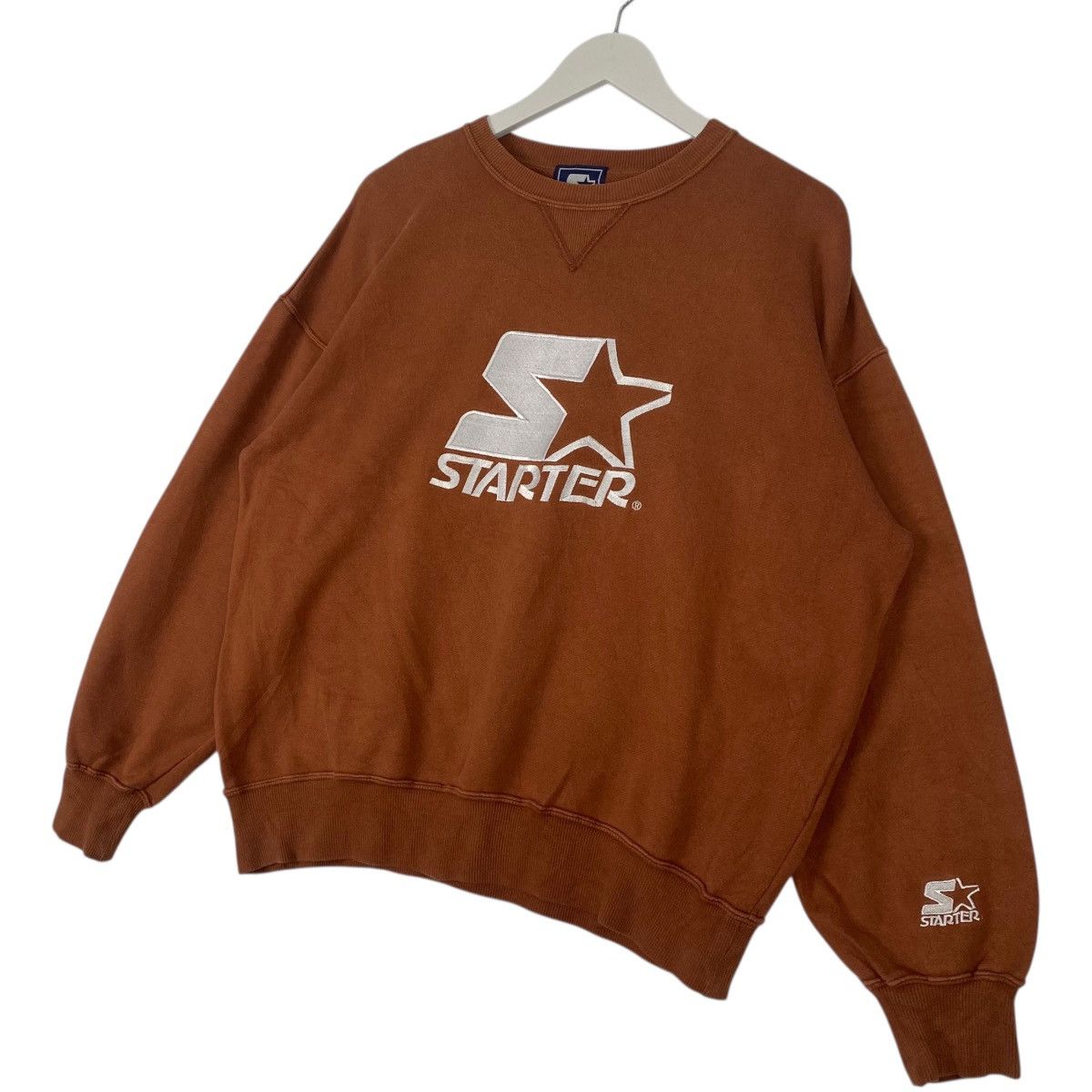 Other Vintage Starter Design Printed Crewneck Sweatshirt Brown Size US L / EU 52-54 / 3 - 2 Thumbnail