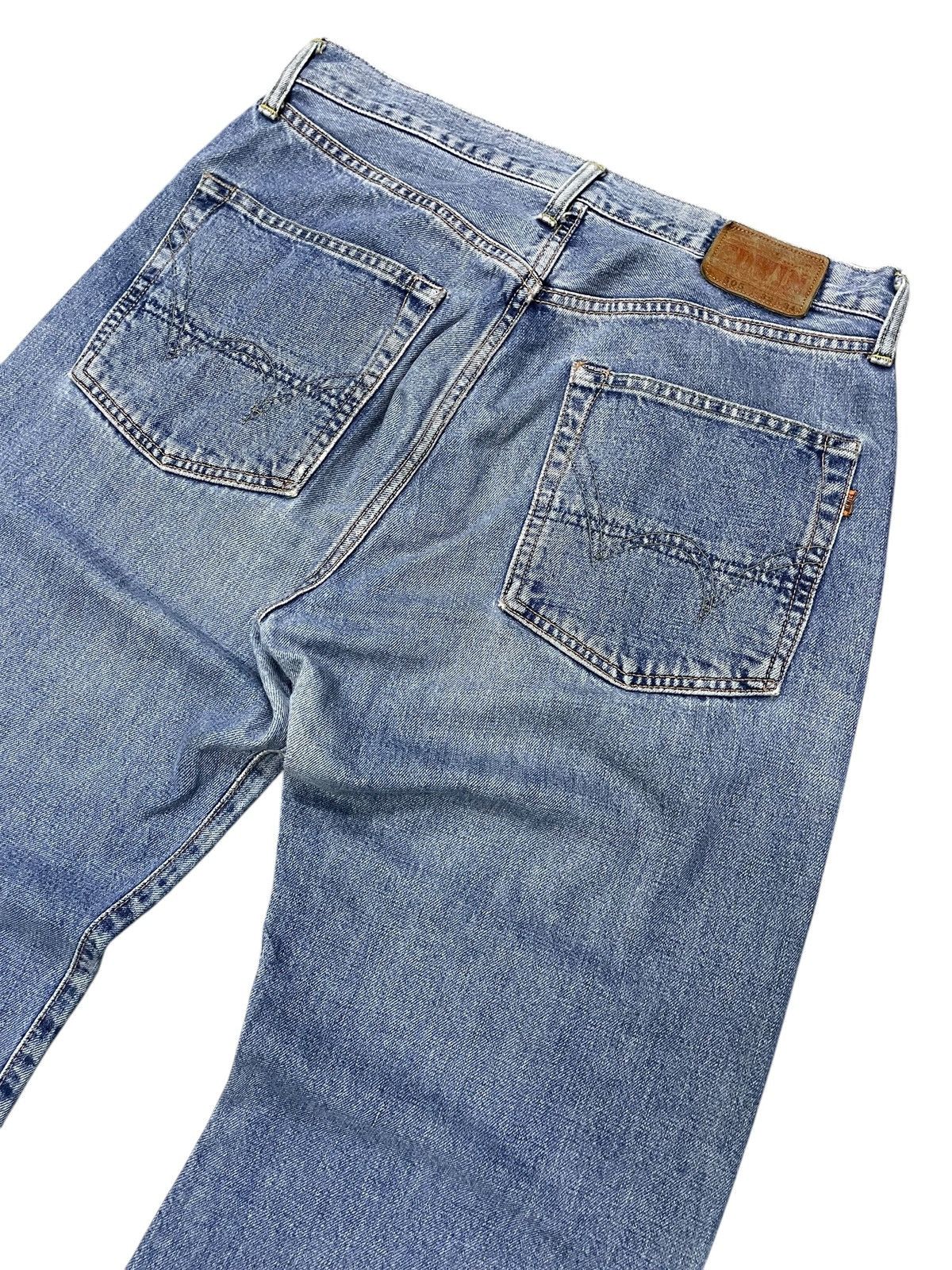 Edwin × Vintage Vintage OG Edwin 505 Loose Baggy Selvedge Jeans Size US 32 / EU 48 - 15 Thumbnail