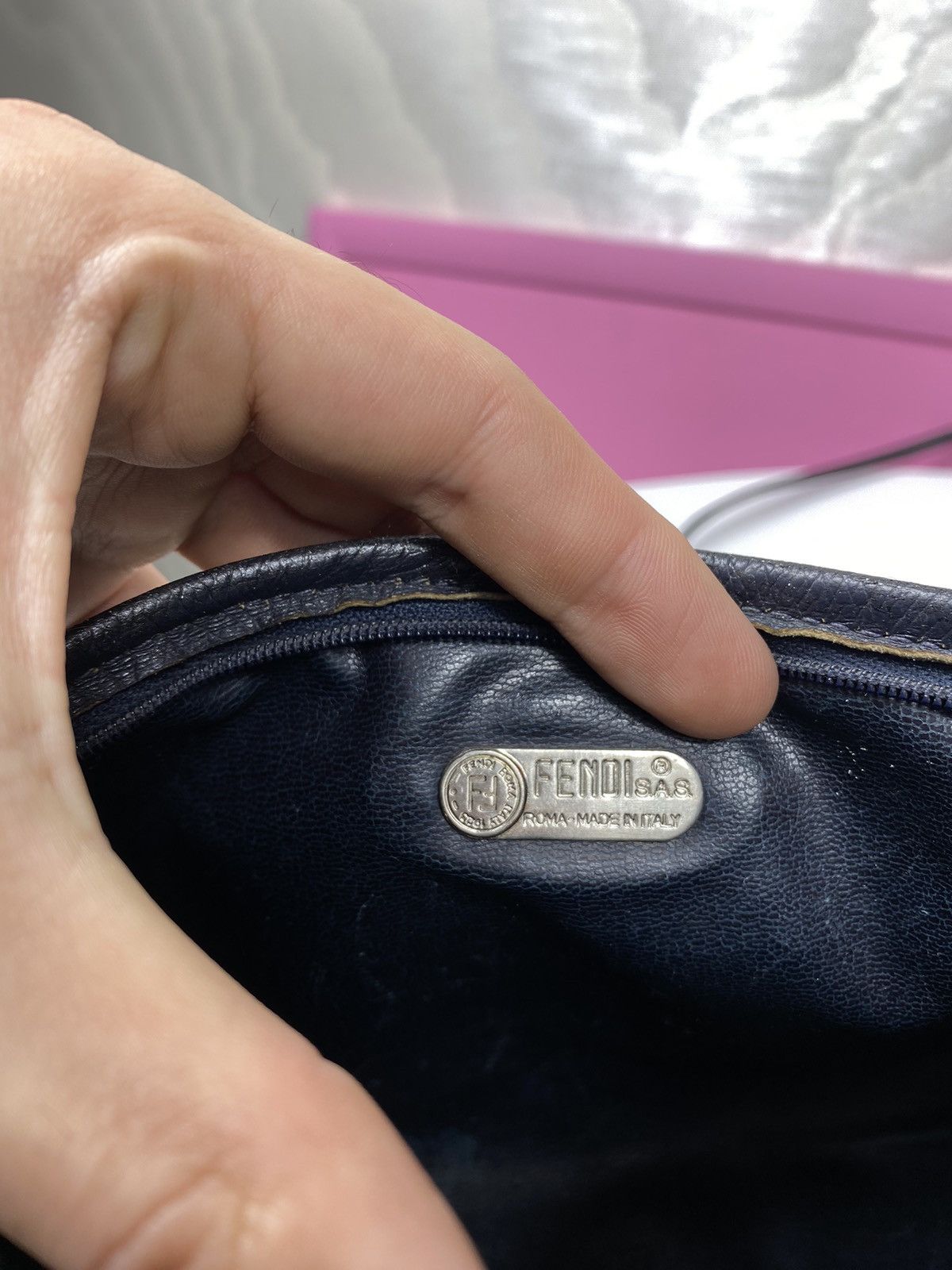 Fendi × Vintage Fendi Sas Zucchino mini bag Size ONE SIZE - 12 Thumbnail