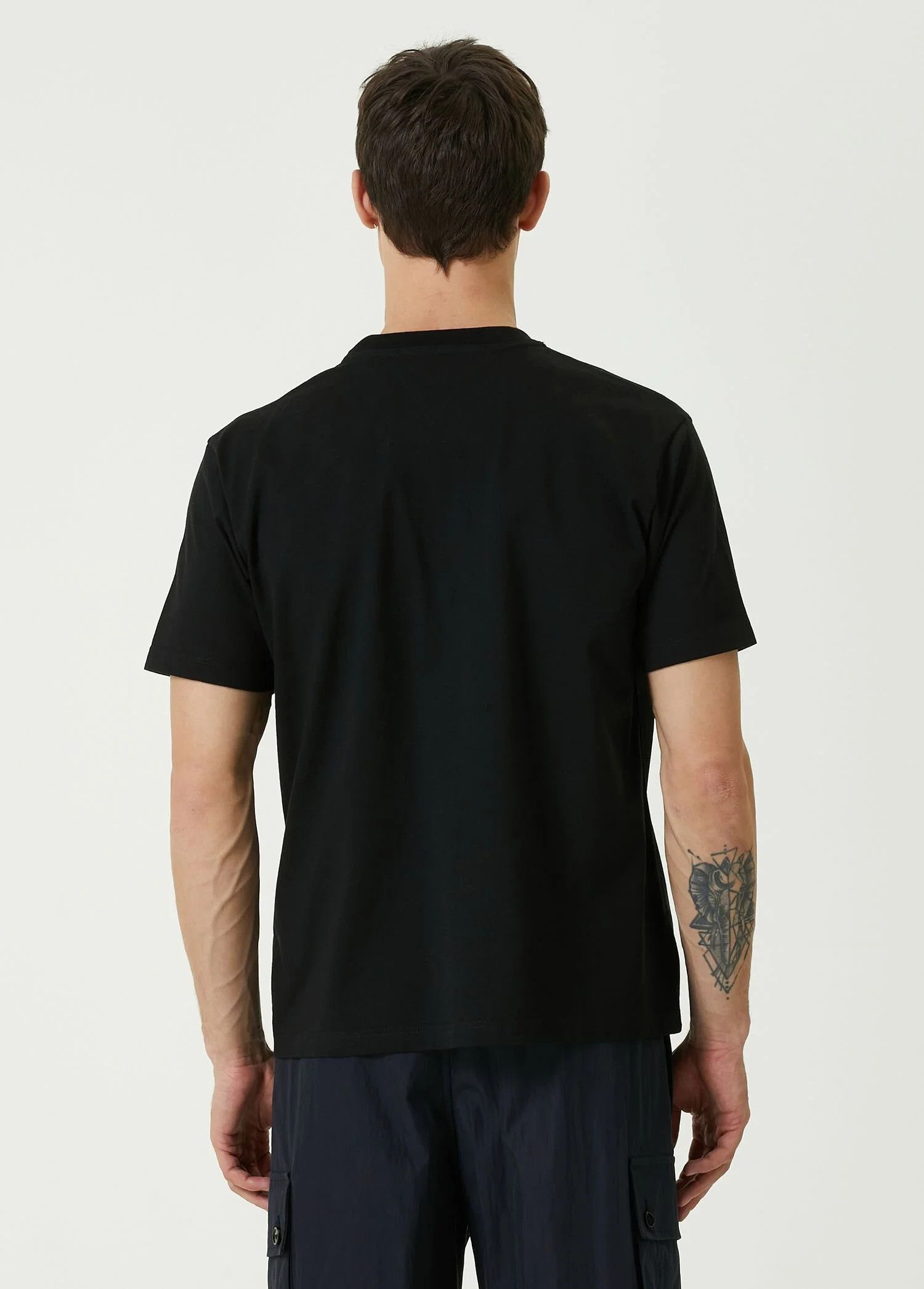 Bottega Veneta BOTTEGA VENETA Sunrise solid black cotton t-shirt Medium q Size US M / EU 48-50 / 2 - 4 Thumbnail
