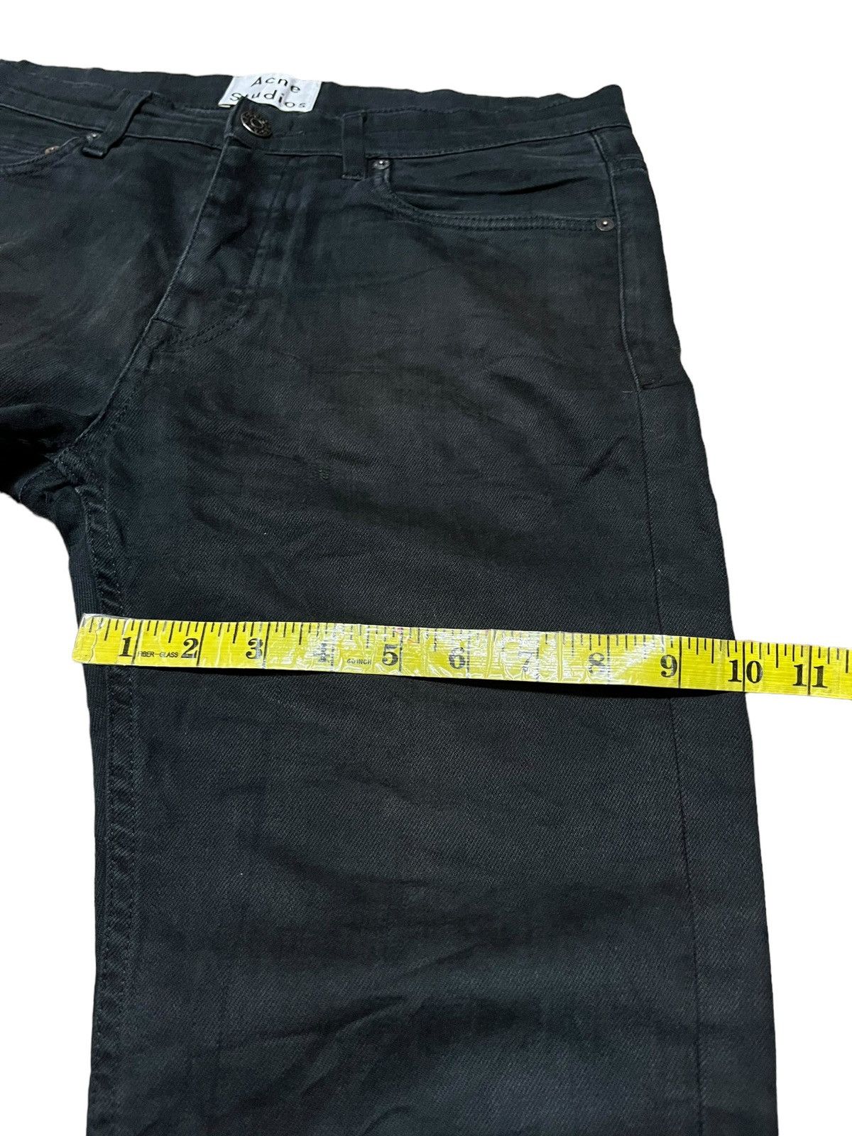Acne Studios ACNE STUDIOS BLACK JEANS Size US 33 - 11 Thumbnail