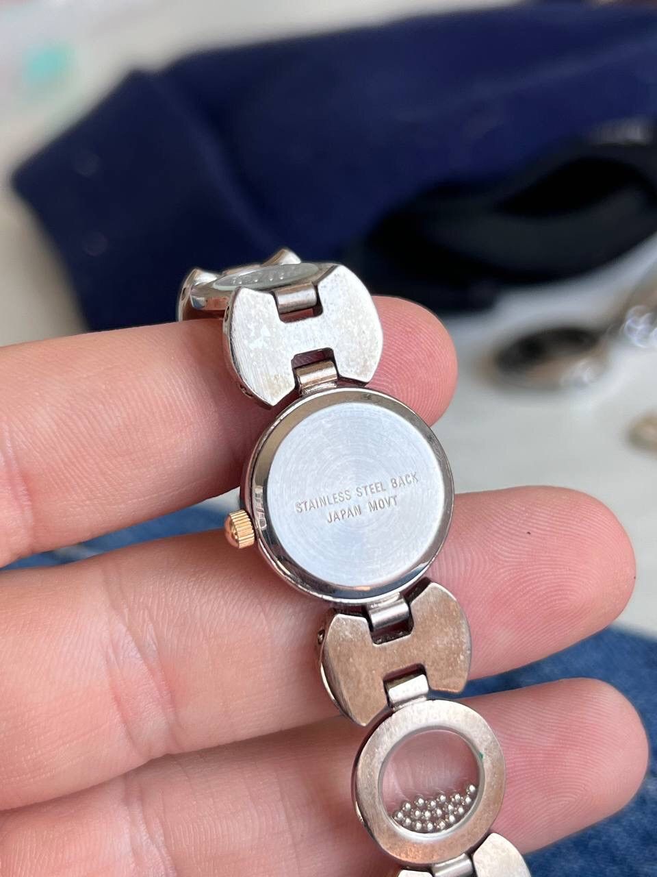 Japanese Brand × Vintage Vintage Japanese style futuristic Watch Chrome Red Blood 🩸 Size ONE SIZE - 6 Thumbnail