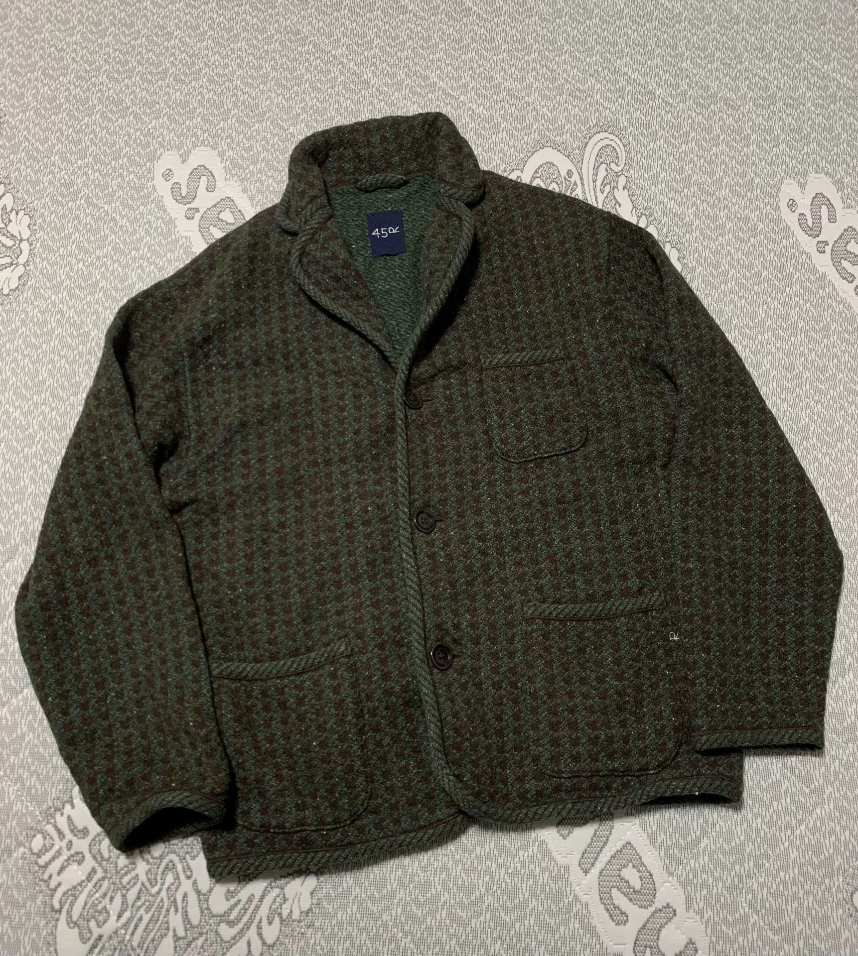 45rpm 45r Wool Blend Suit Jacket. Size US XL / EU 56 / 4 - 1 Thumbnail