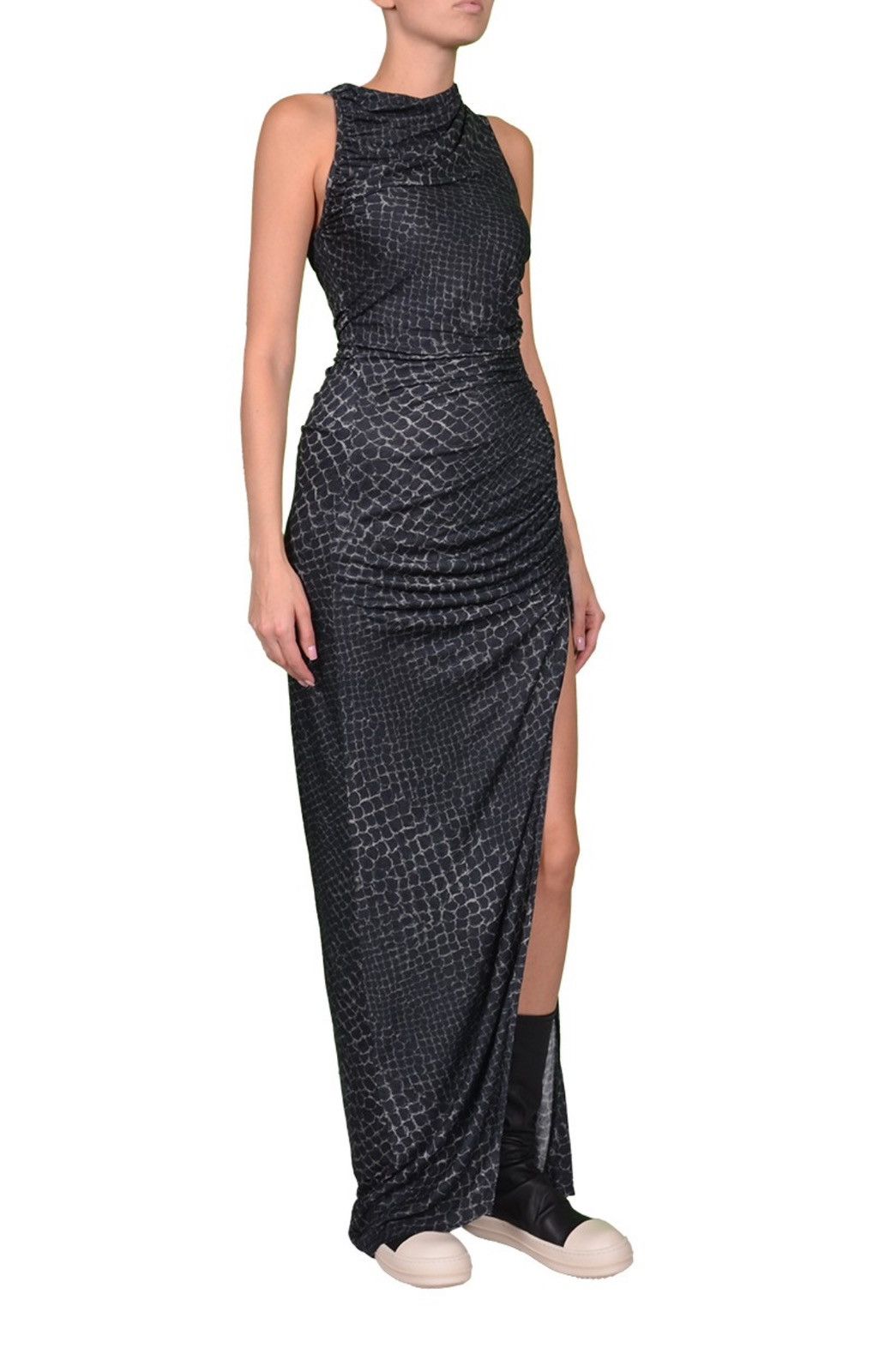 Rick Owens Last Rick Owens Abito Svita Crocodile Sleeveless Dress Size M / US 6-8 / IT 42-44 - 3 Thumbnail