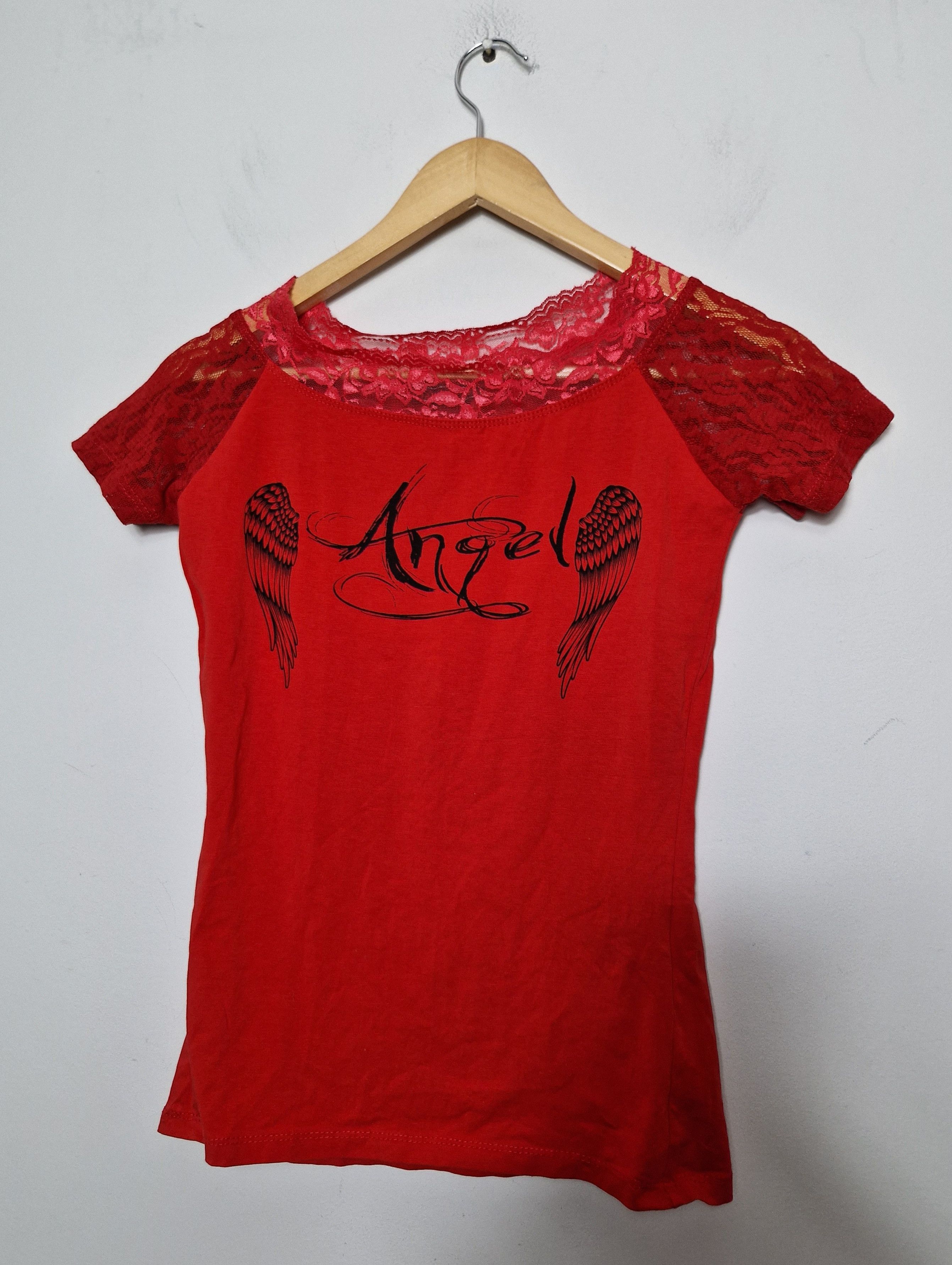 Hysteric Glamour vintage y2k goth emo punk rave angel wings top Size S / US 4 / IT 40 - 2 Thumbnail