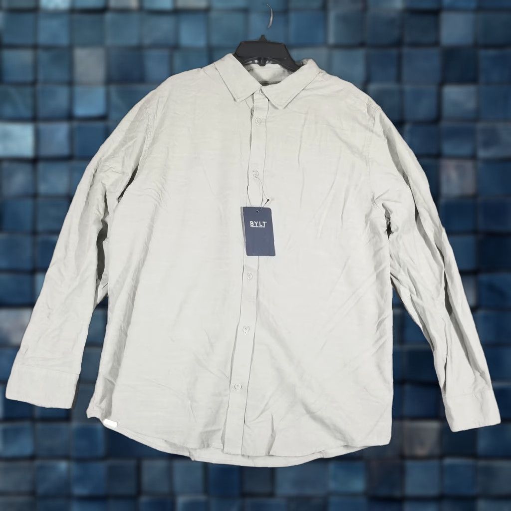 Asics BYLT Paloma 2.0 Shirt Mens XL Green Long Sleeve Button-Up Casual Soft Basics Shirt Size US XL / EU 56 / 4 - 1 Thumbnail