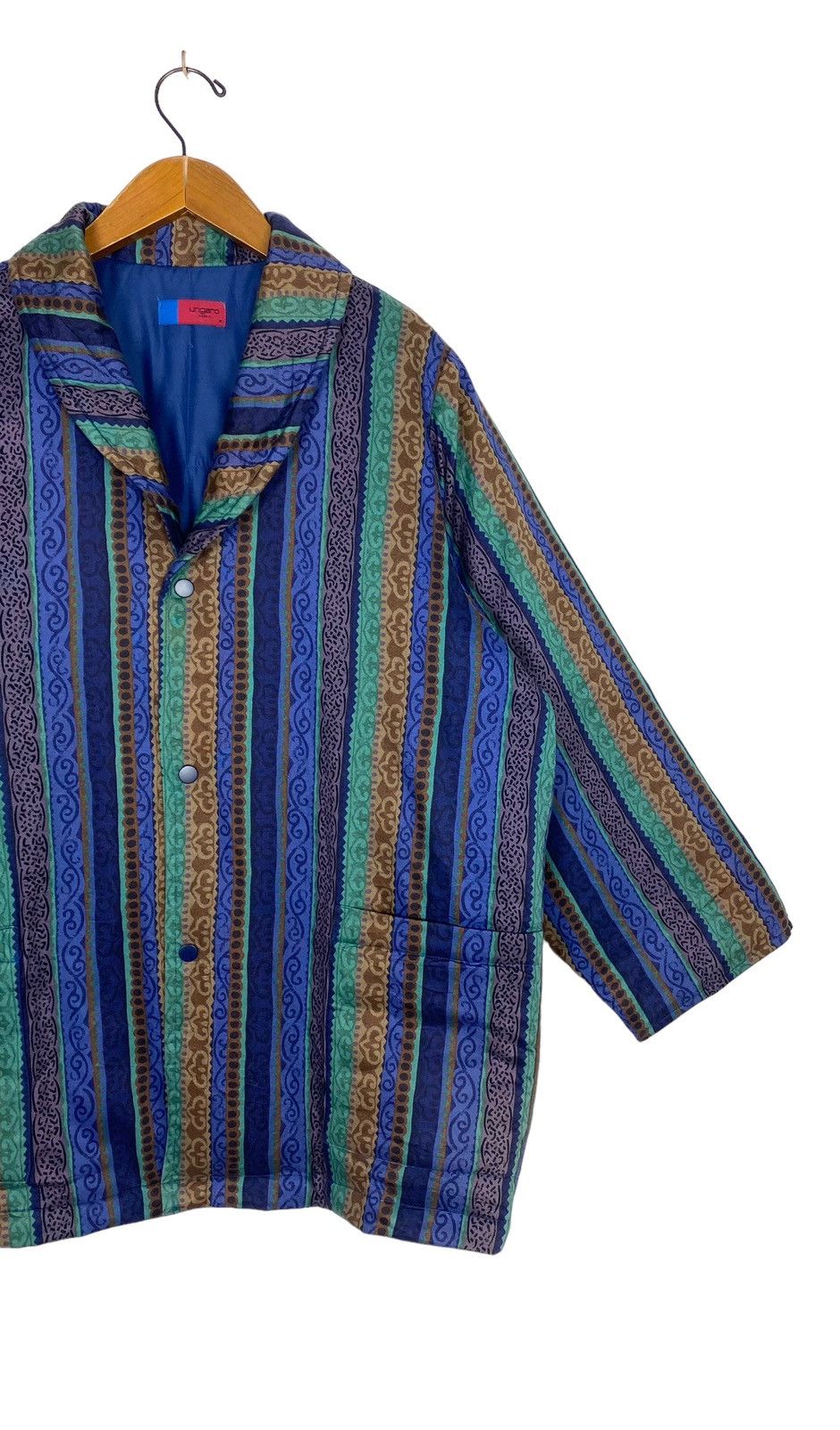 Ungaro Paris Rare‼️ Vintage Ungaro Paris Parka Multicolour Made in Japan Size US L / EU 52-54 / 3 - 4 Thumbnail