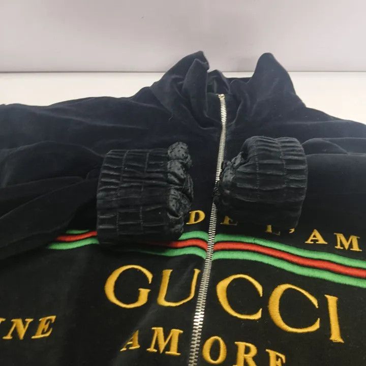 Gucci Gucci GUCCI Letter Print Zippered Casual Jacket for Men -2 Size US L / EU 52-54 / 3 - 6 Thumbnail