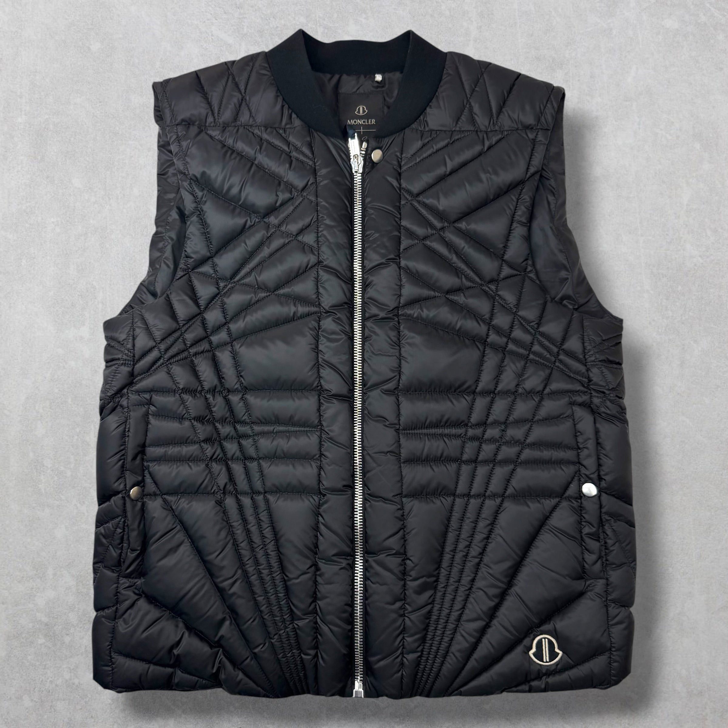 Rick Owens Rick Owens x Moncler Megapenta Flight Vest 4 (M) Size US M / EU 48-50 / 2 - 1 Thumbnail