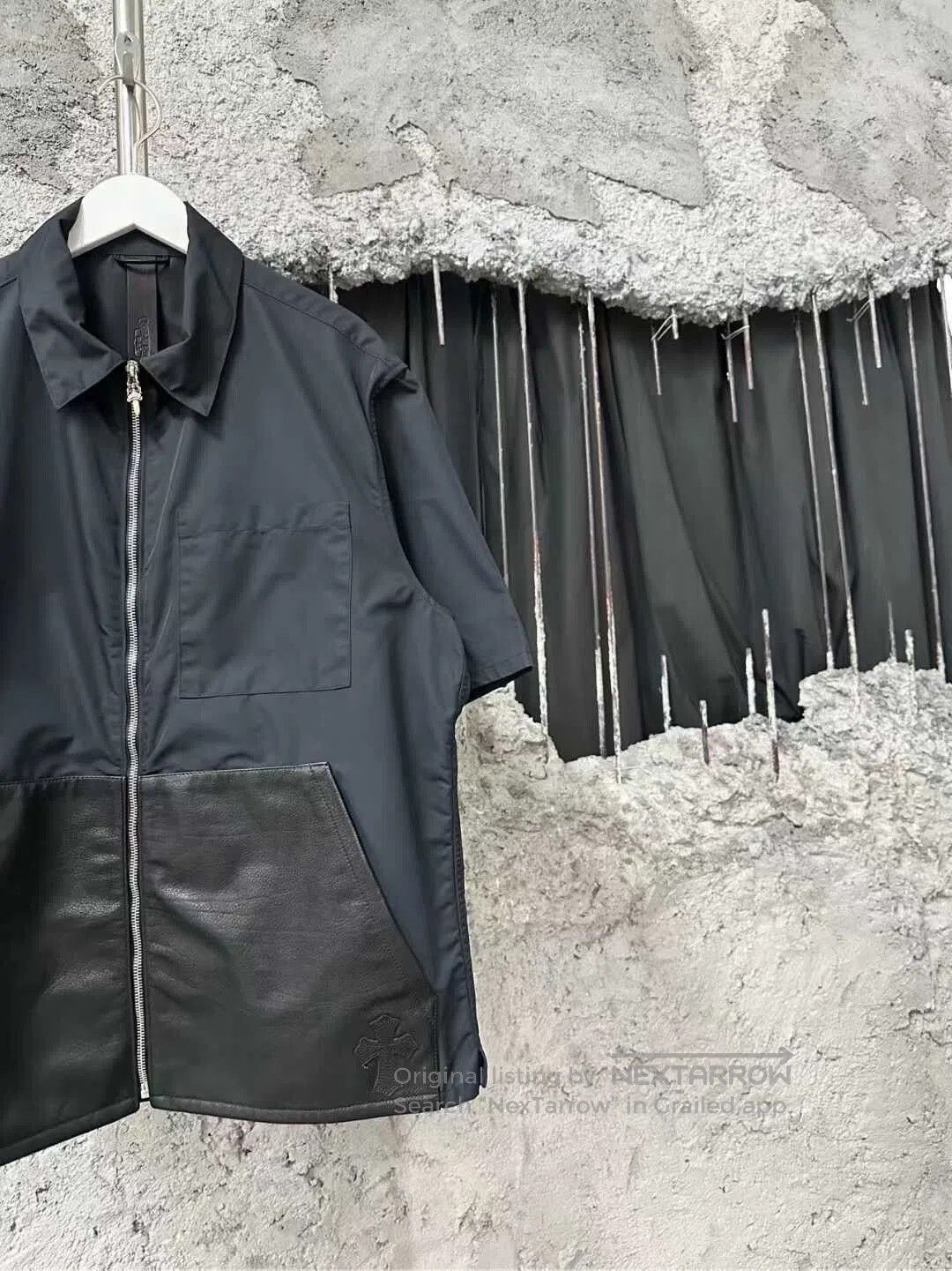 Chrome Hearts Chrome Hearts Pocket Leather Short Sleeve Jacket. Size US M / EU 48-50 / 2 - 4 Thumbnail