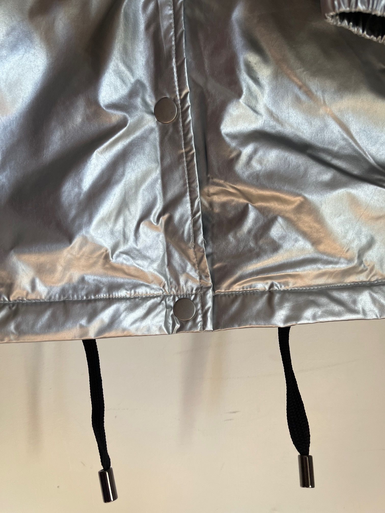 The Very Warm NWT The Very Warm Silver Coat W Morgan Jesse Lappin Lining L Size US L / EU 52-54 / 3 - 6 Thumbnail