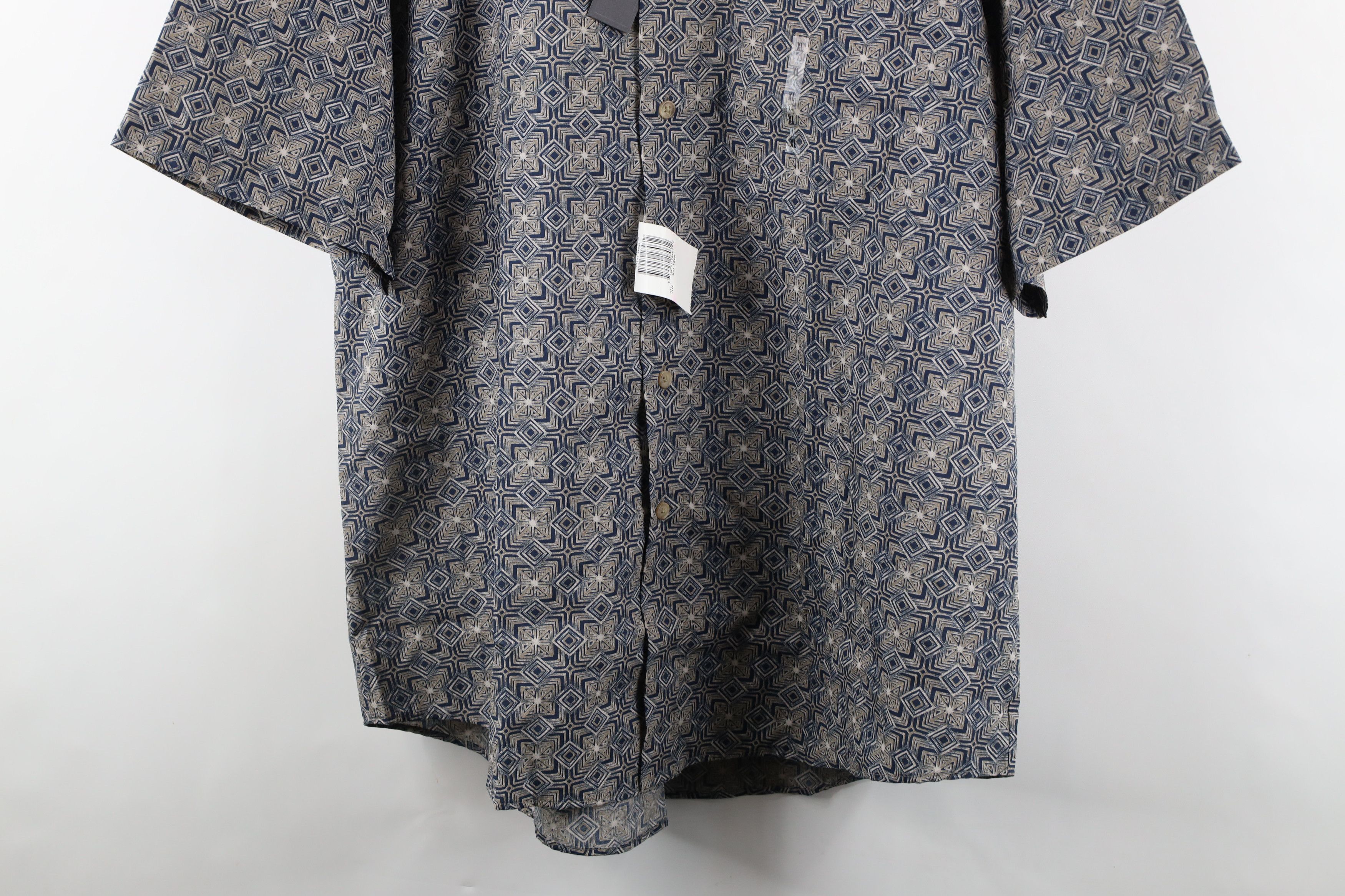 Vintage Deadstock Vintage 90s Streetwear Short Sleeve Button Shirt Size US XL / EU 56 / 4 - 3 Thumbnail
