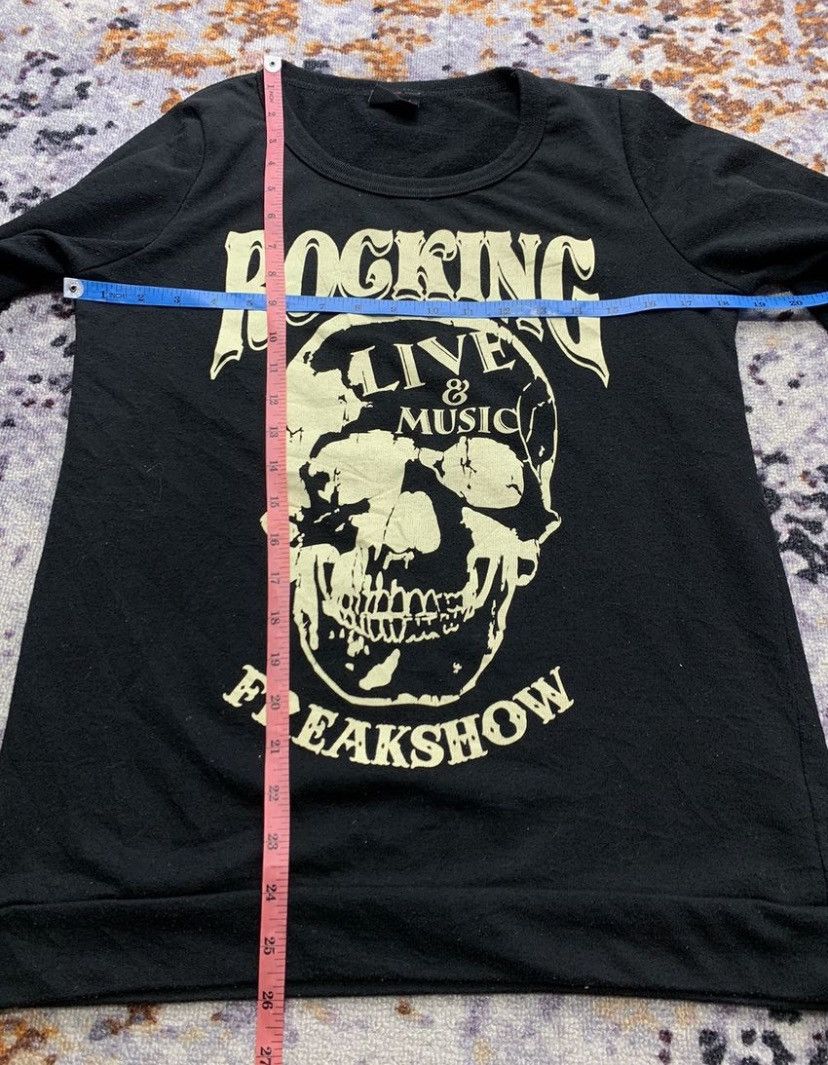 20471120 Punk Rock Rocking Live&Music Skull Long sleeve ifsix style Size US M / EU 48-50 / 2 - 5 Thumbnail