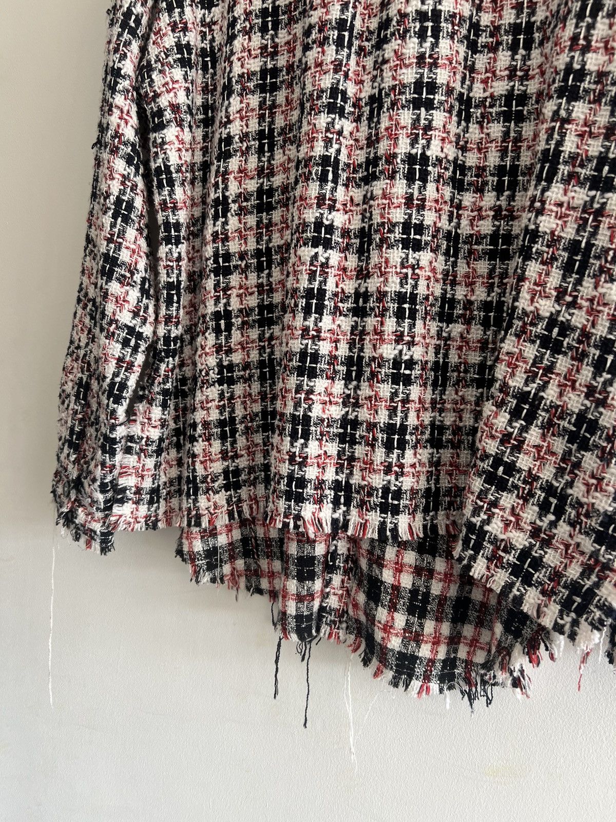 Faith Connexion S Faith Connexion Tweed Overshirt Raw Hem Oversized Shirt Size US S / EU 44-46 / 1 - 10 Thumbnail