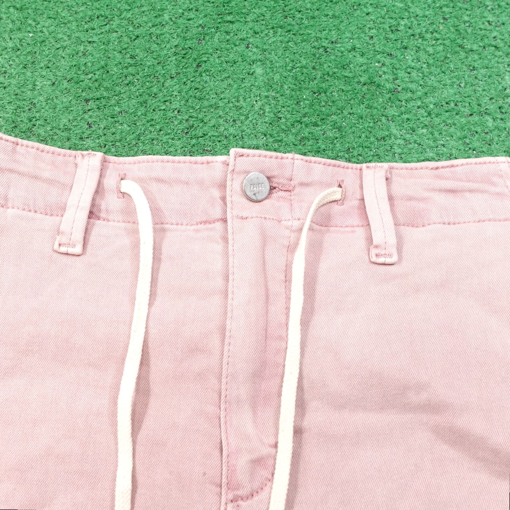 Paige PAIGE TWILL PINK SHORTS WOMENS SIZE 32 Size 24" / US 00 / IT 34 - 2 Thumbnail