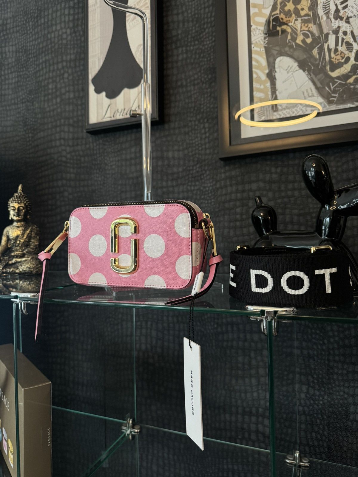 Designer × Marc Jacobs Marc Jacobs The Dot Snapshot crossbody bag Size ONE SIZE - 2 Thumbnail