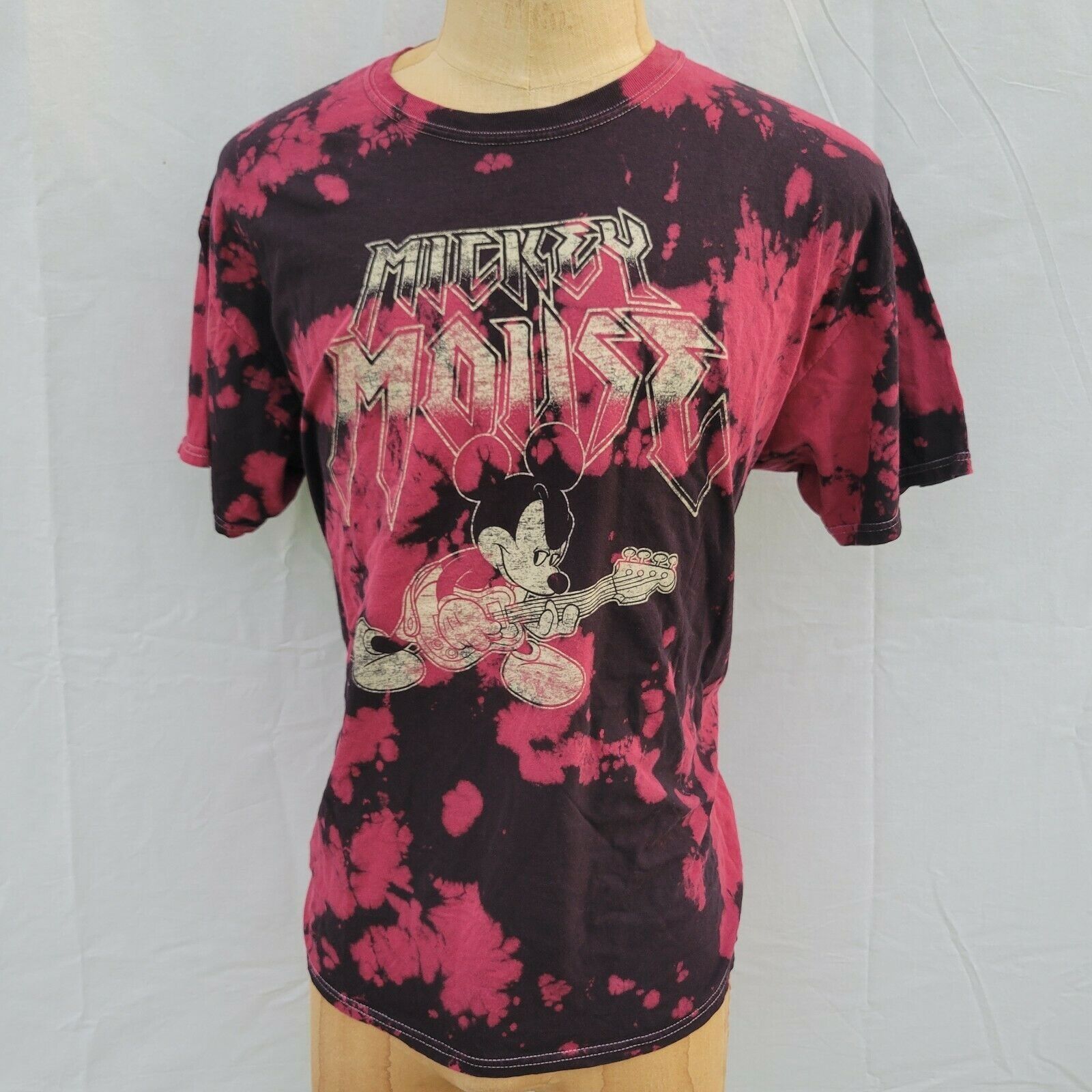Disney Men's Mickey Mouse Tie Dyed Shirt. Large Size US L / EU 52-54 / 3 - 1 Thumbnail