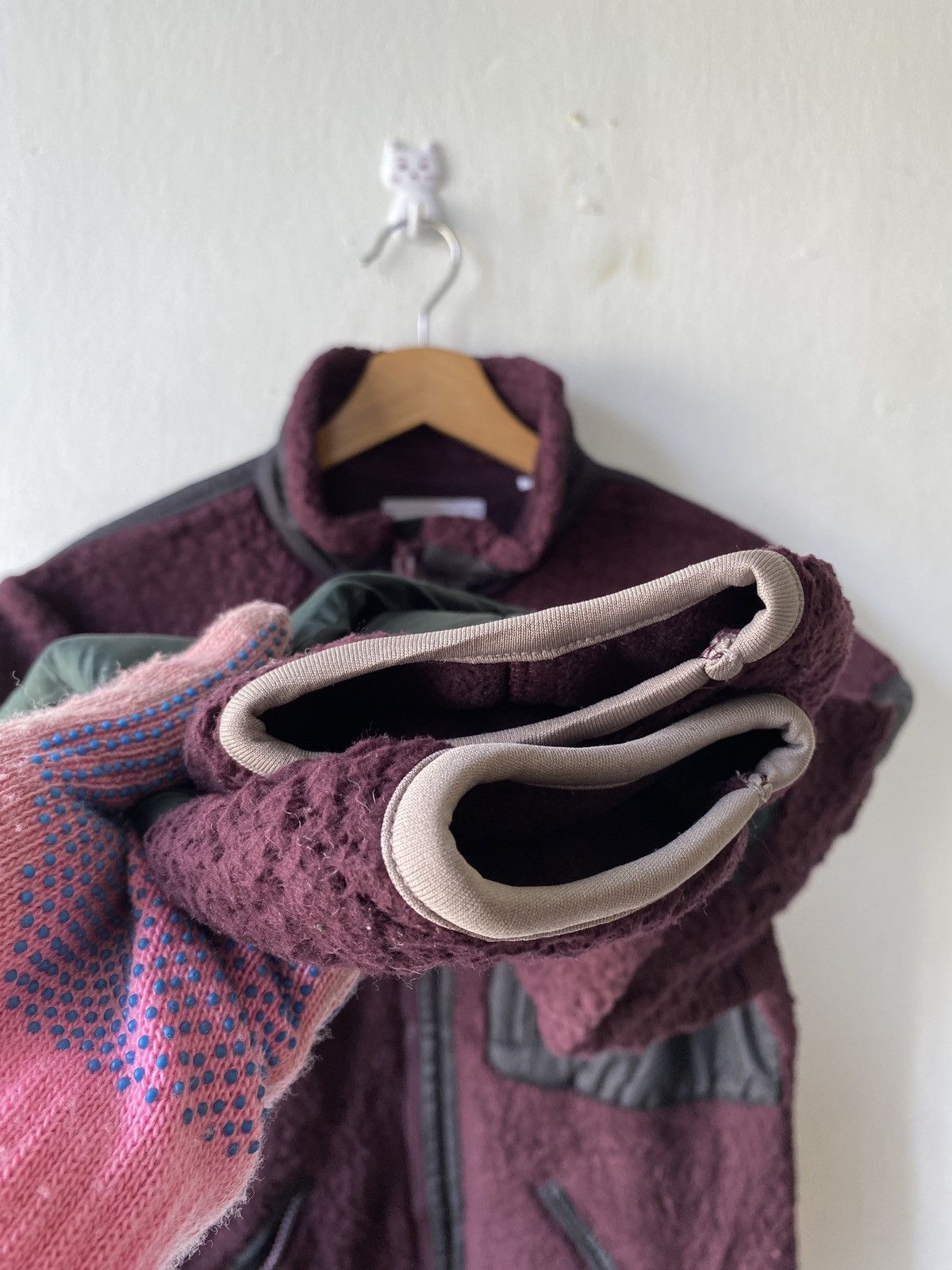Japanese Brand × Undercover × Uniqlo Undercover Uniqlo Fleece Zipper Jacket Size US M / EU 48-50 / 2 - 8 Thumbnail