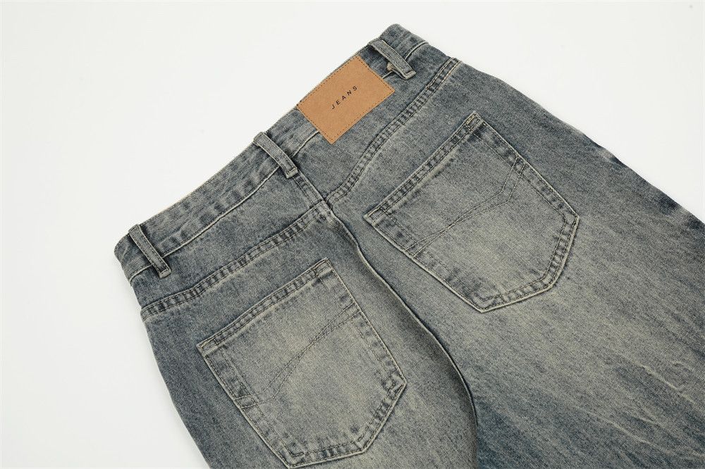 Japanese Brand × Jean American high street retro washed distressed jeans Size US 34 / EU 50 - 5 Thumbnail