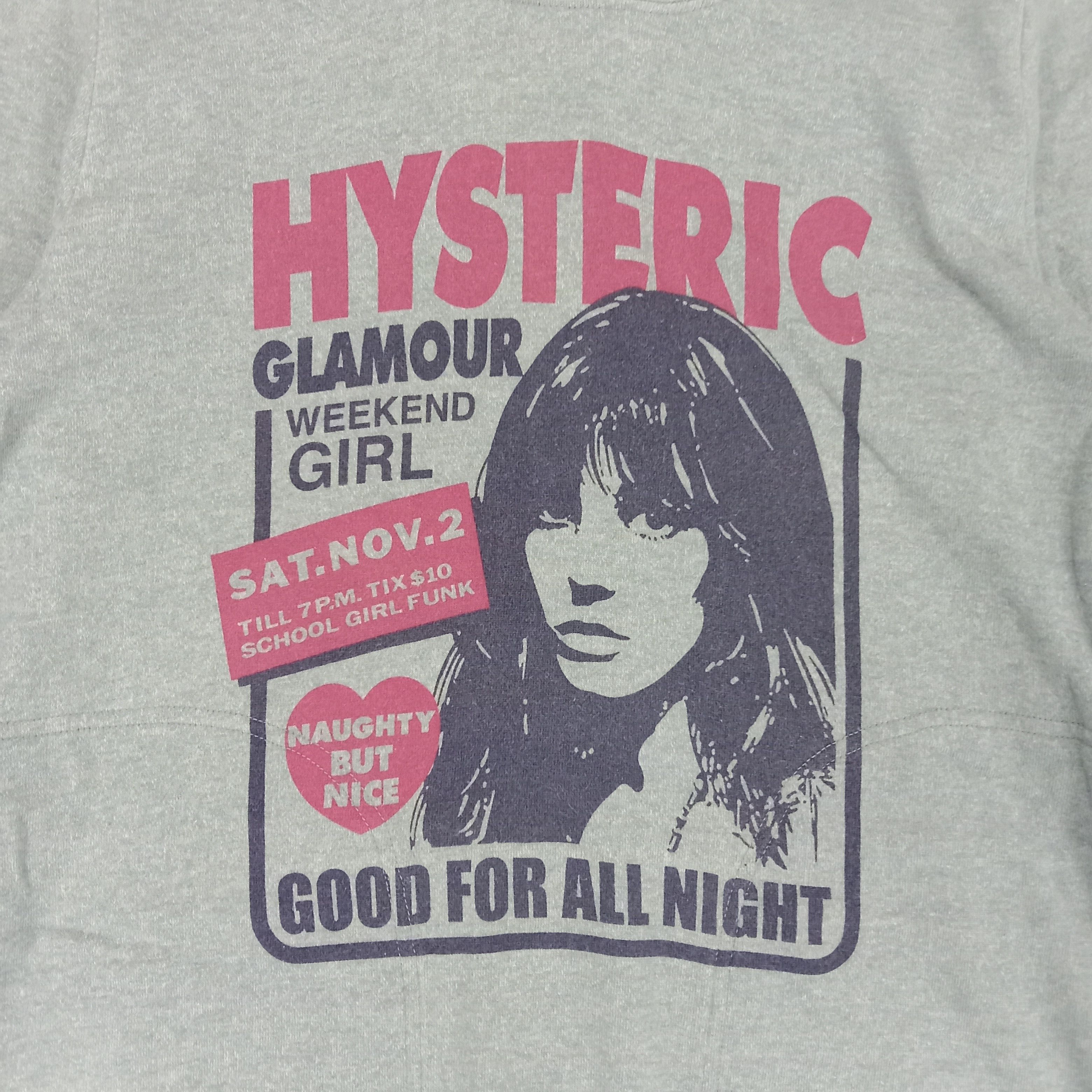 Hysteric Glamour × Japanese Brand × Vintage Hysteric Glamour Japanese Brand Sexy Women's Hoodies Size S / US 4 / IT 40 - 2 Thumbnail