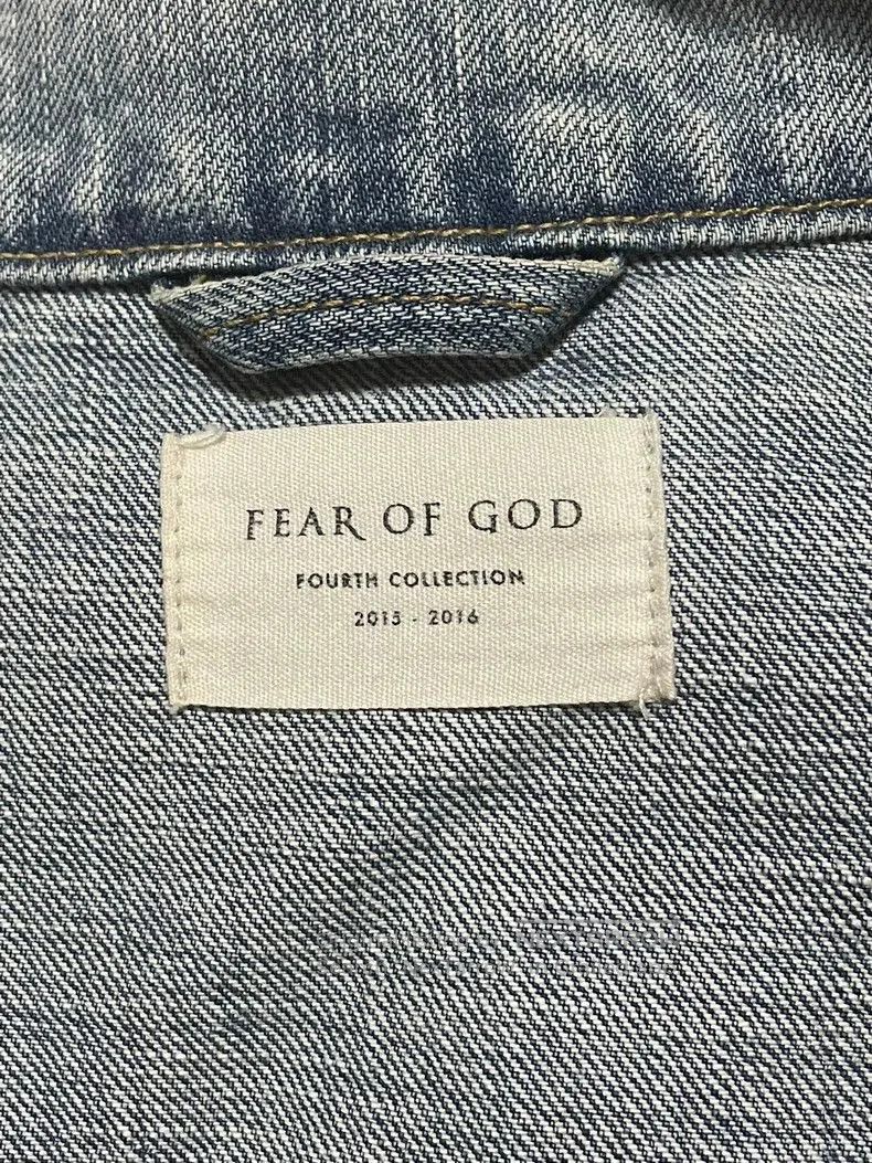 Fear of God Fear of God 4th OG Denim Jacket. Size US M / EU 48-50 / 2 - 3 Thumbnail