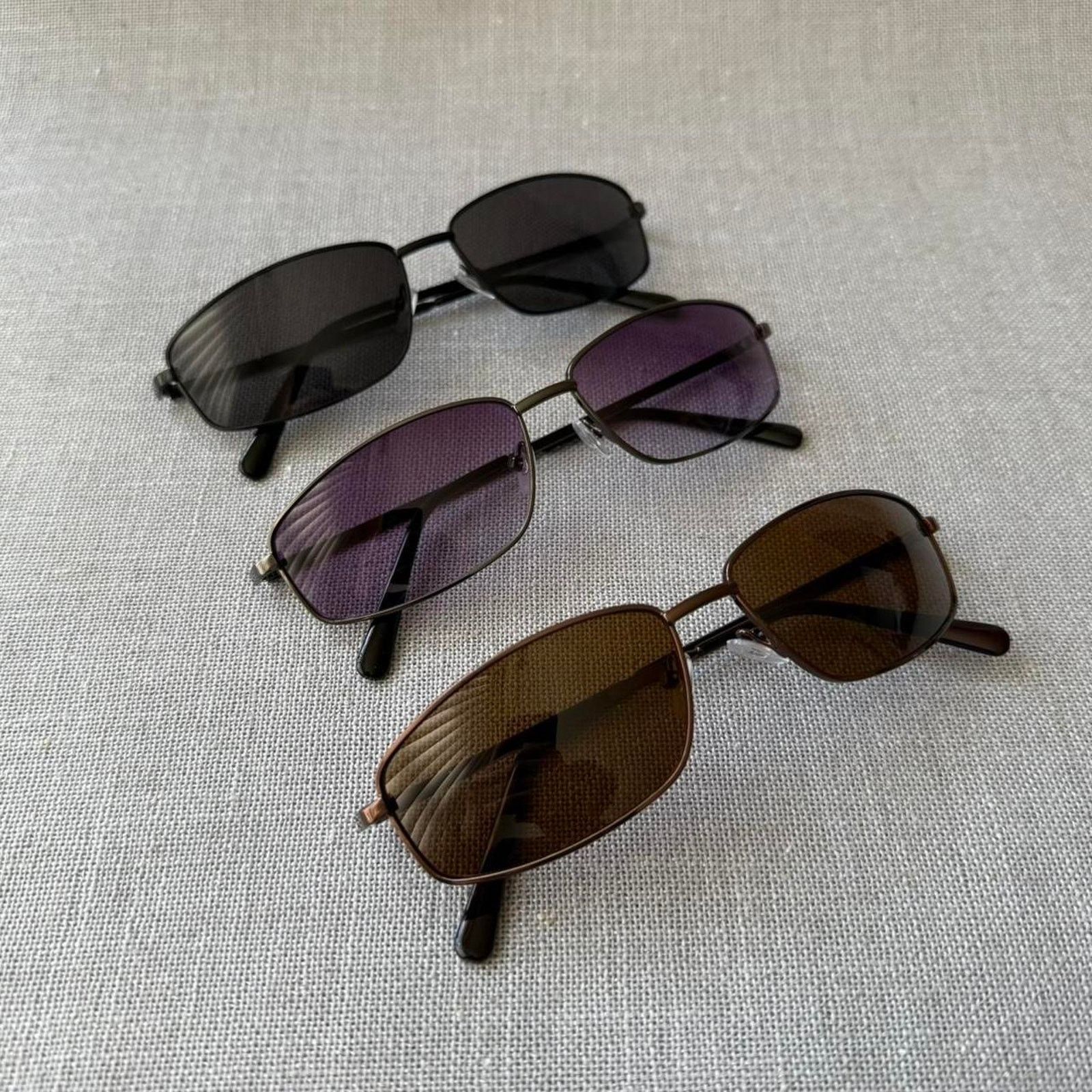 Other Black frame aviator black sunglasses WMNS Size ONE SIZE - 6 Thumbnail