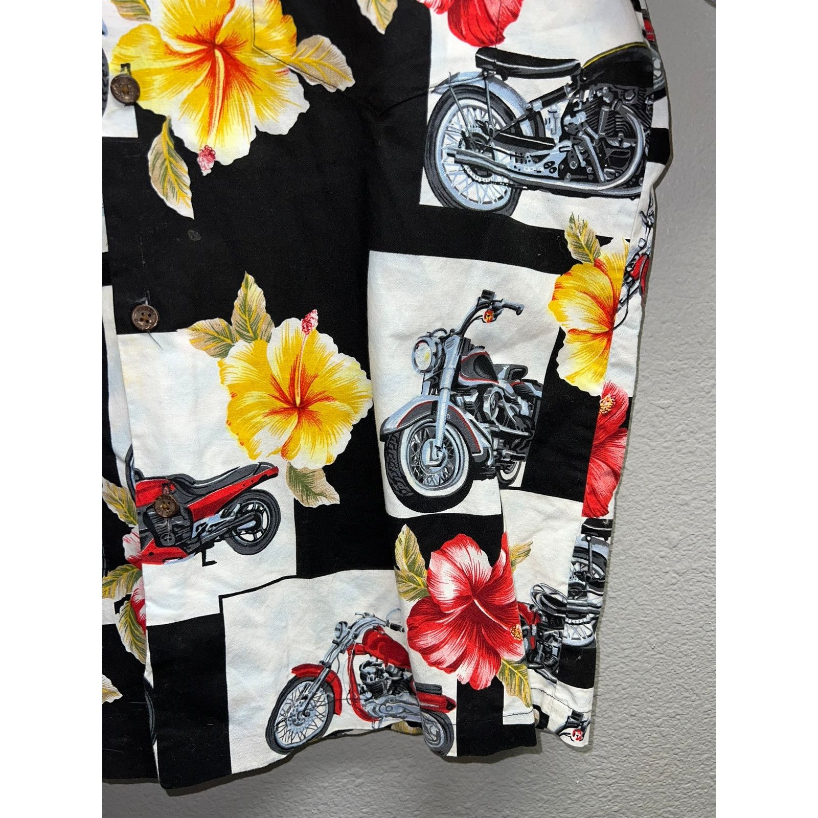 Vintage Vintage RJC Hawaii Shirt Hawaiian Button Down Motorcycle L Size US L / EU 52-54 / 3 - 4 Thumbnail
