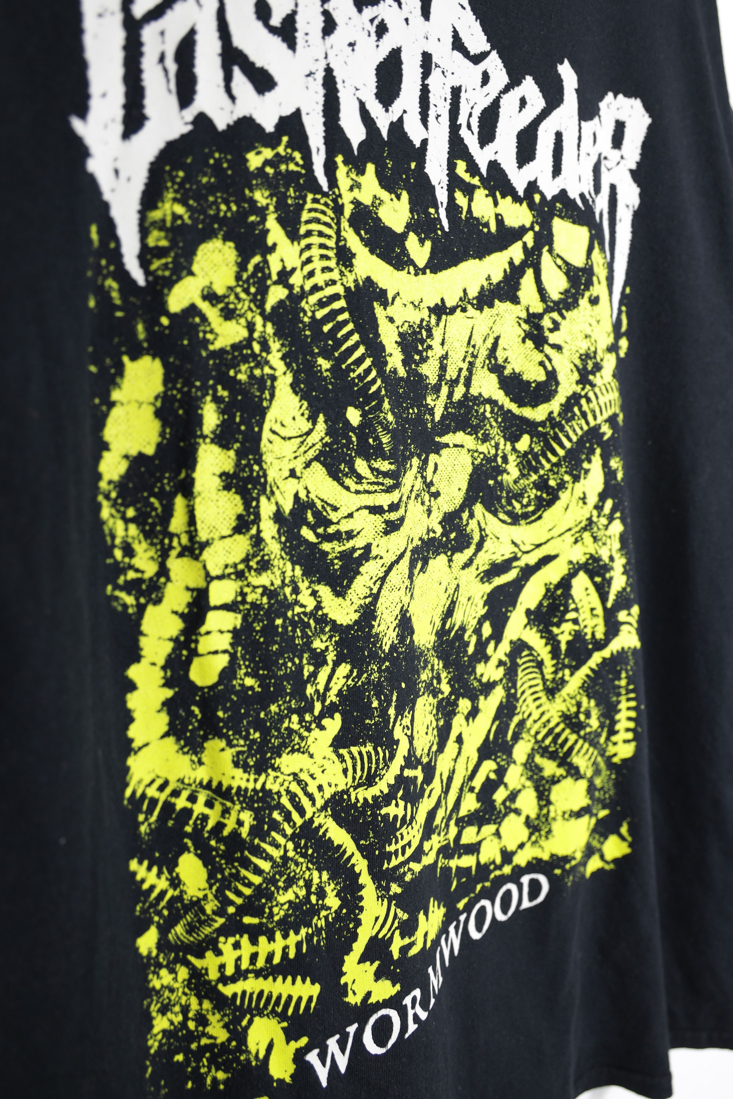 Band Tees × Vintage Vintage Casket Feeder Wormwood Death Metal Band Tee Size US XL / EU 56 / 4 - 4 Thumbnail
