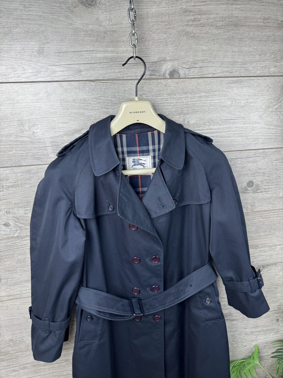 Burberry Burberrys London Trench Coat Vintage Archive Womans Size XS Size XS / US 0-2 / IT 36-38 - 15 Thumbnail