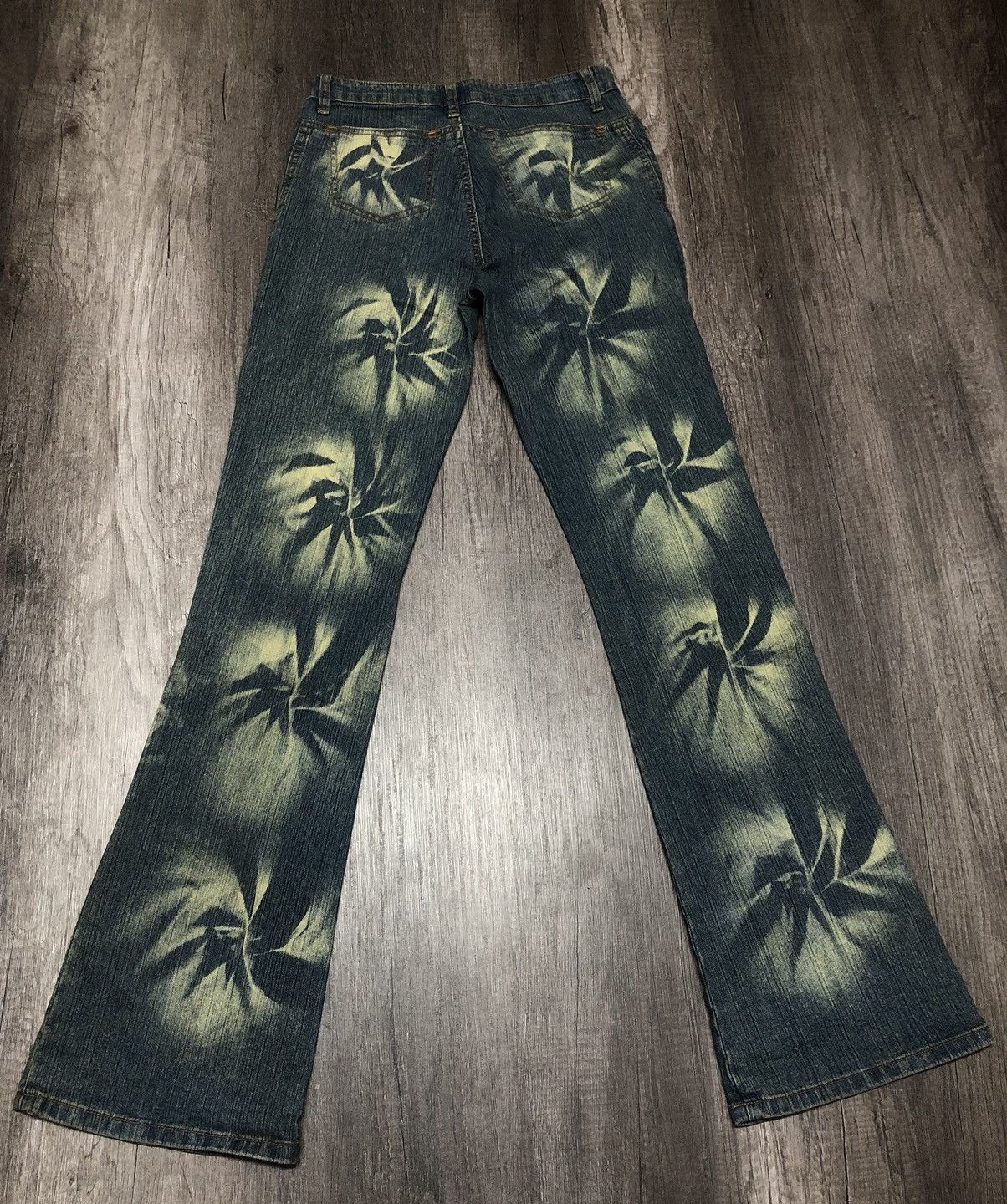Hysteric Glamour × Japanese Brand HJ Haph Azard Flare Jeans Hysteric Design Size 28" / US 6 / IT 42 - 1 Thumbnail