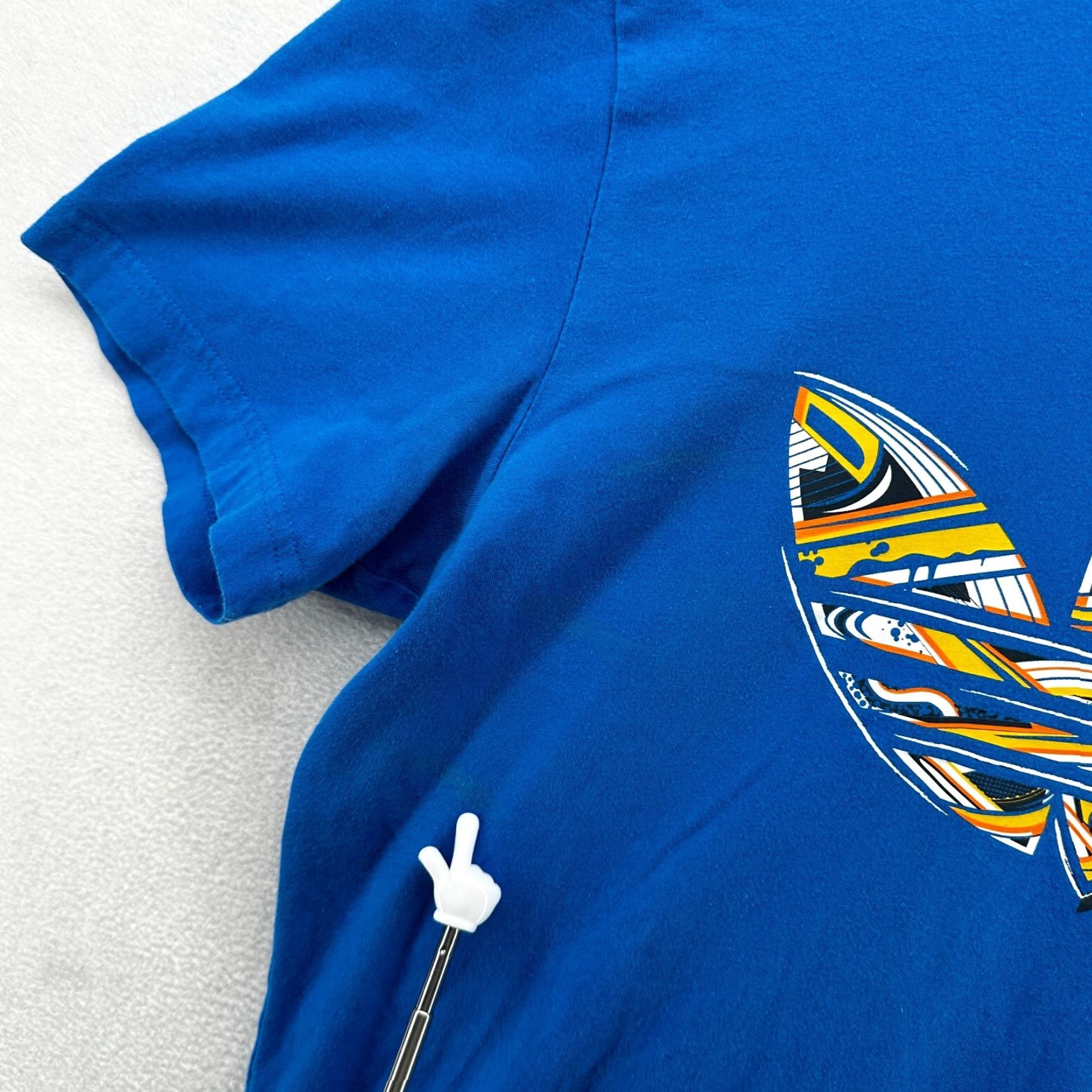 Adidas Adidas T-Shirt Blue Men's Medium Short Sleeve Crew Neck Pullover Classic Size US M / EU 48-50 / 2 - 5 Thumbnail