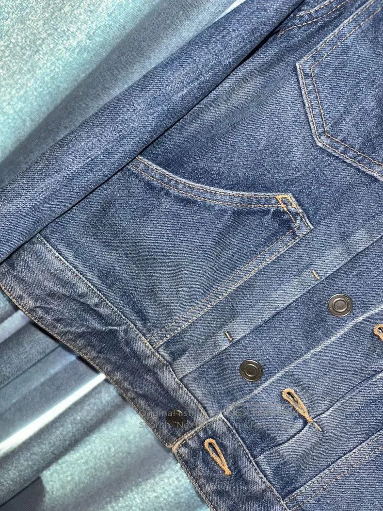 Saint Laurent Paris Saint Laurent Vintage Washed Denim Jacket. Size US S / EU 44-46 / 1 - 3 Thumbnail