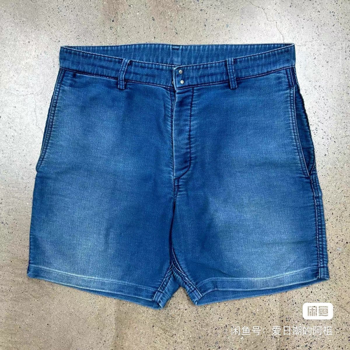 Visvim Pastoral Short（Dmgd Moleskin），size2 indigo