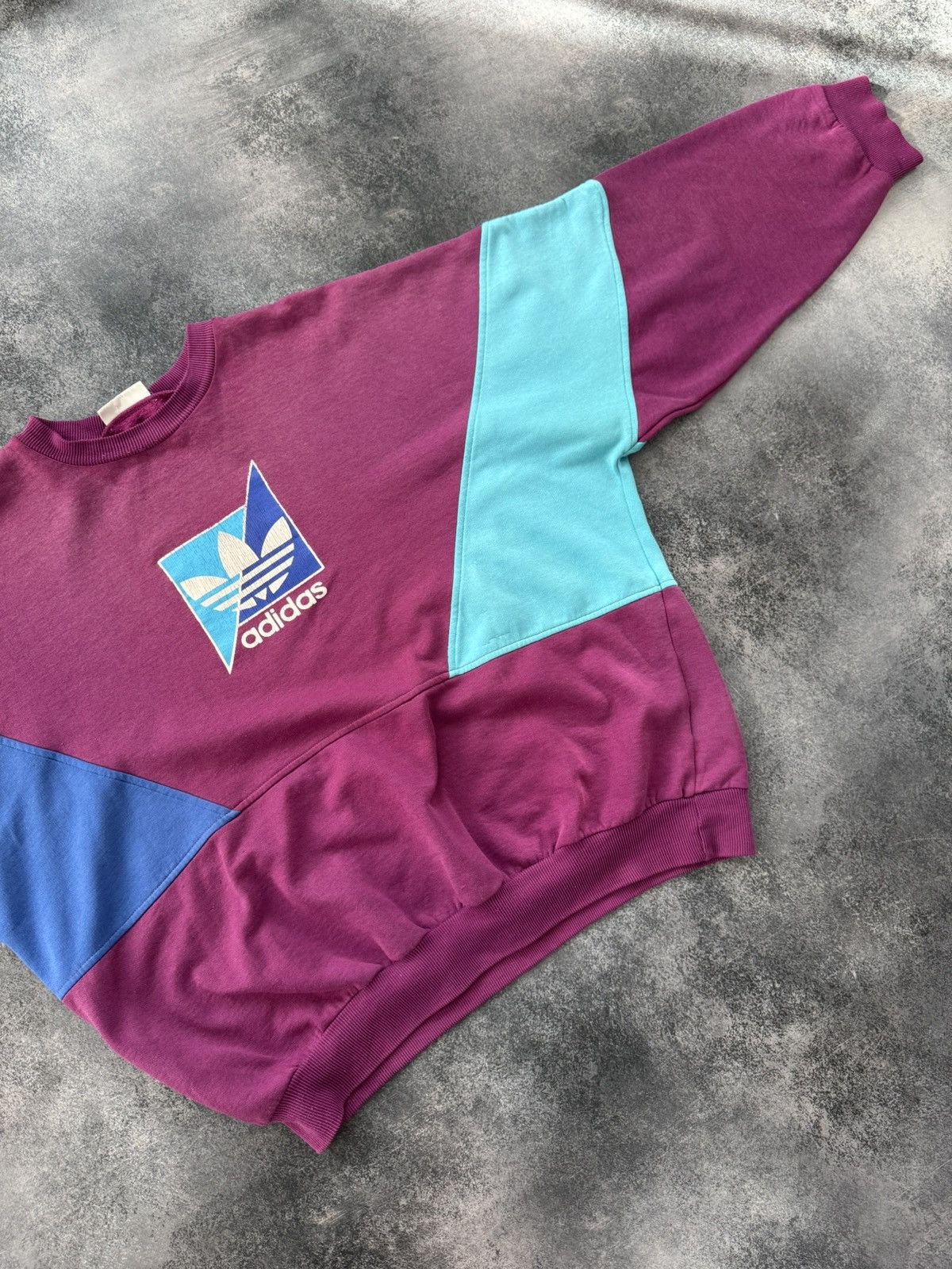 Adidas rare vintage adidas 90s big logo sweatshirt Size US XL / EU 56 / 4 - 6 Thumbnail
