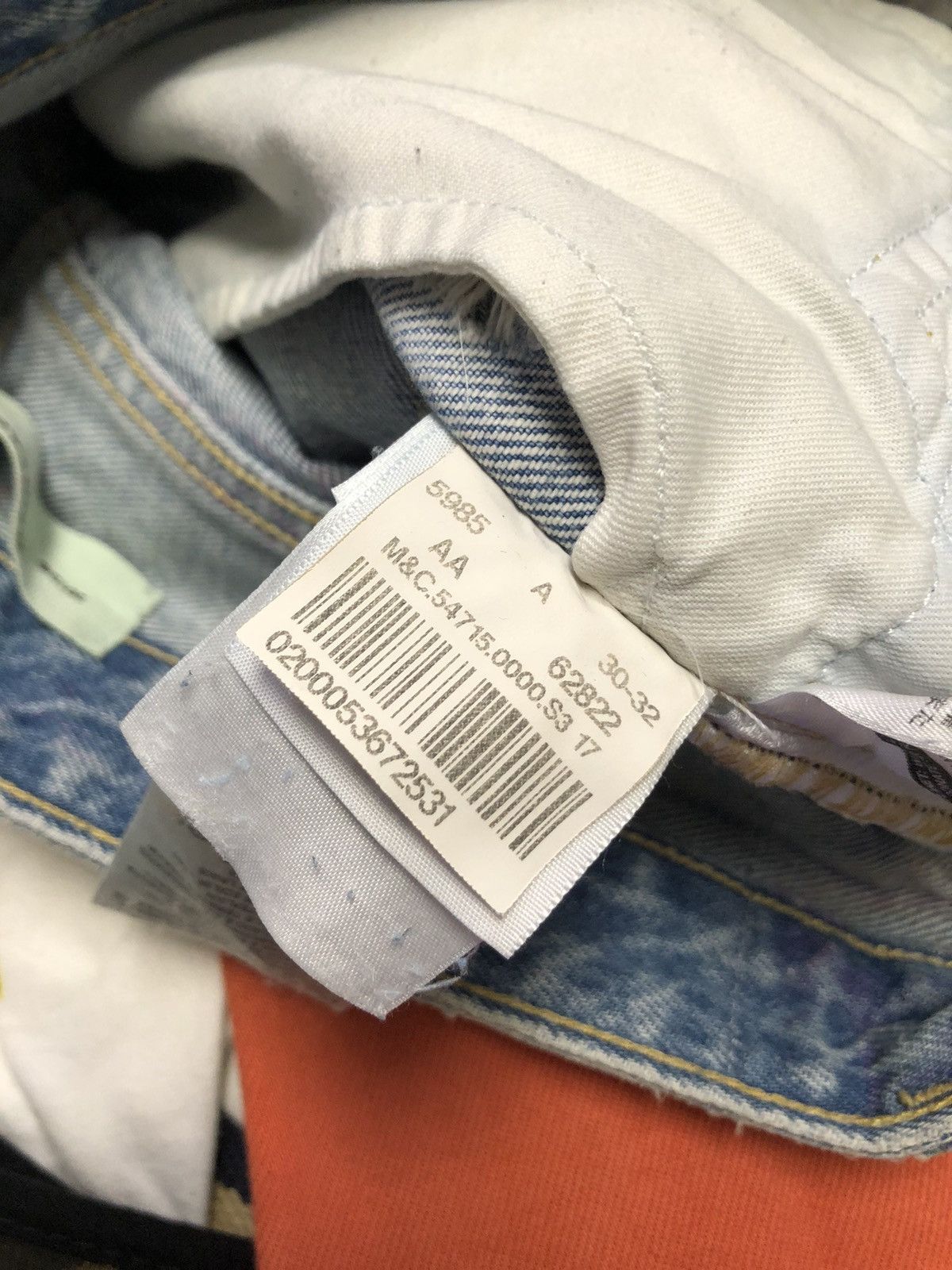 Levi's × Off-White Levi’s Made & Crafted x Off White jeans Size US 30 / EU 46 - 8 Thumbnail