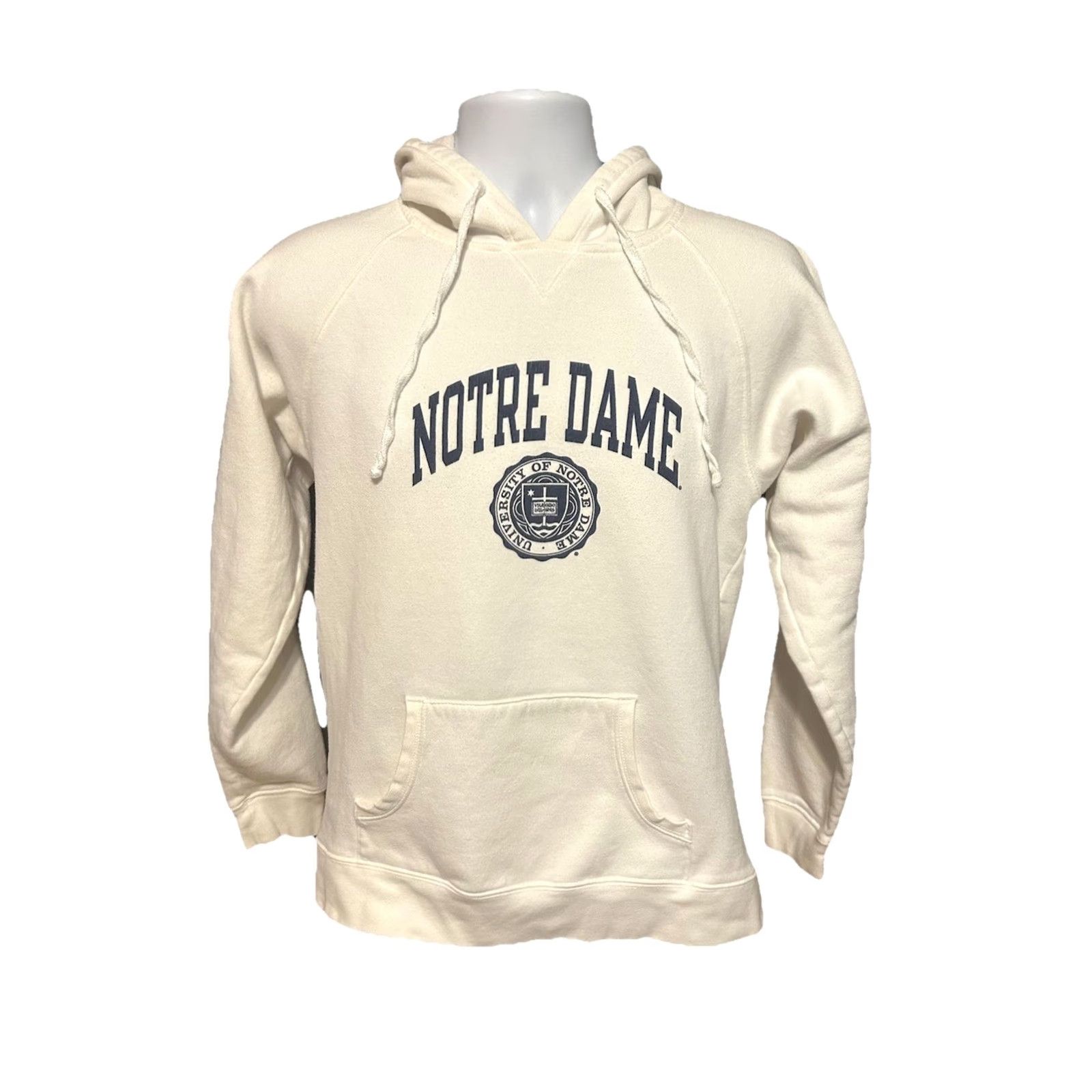Champion Y2K University Notre Dame Hoodie Champion White Spell Out Adult Large Notre Dame Fighting Irish Size US L / EU 52-54 / 3 - 2 Thumbnail