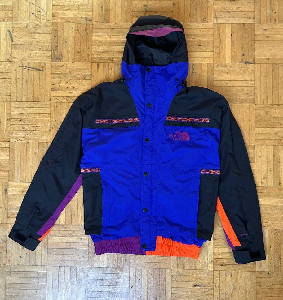 Outdoor Life The North Face Vintage THE NORTH FACE RETRO Rage Rain Ski Jacket Aztek Multicilor Grailed