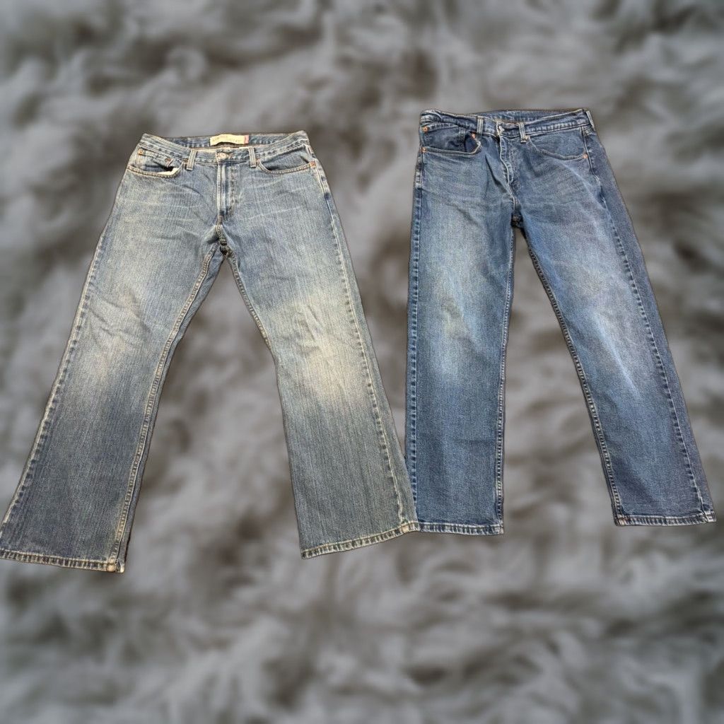 Levi's Levi's 505 Levi's 527 Jeans Size 34 Blue Denim 34X30 Lot Of 2 Straight Men Size US 34 / EU 50 - 1 Thumbnail