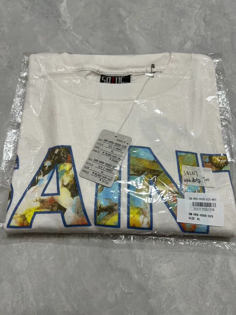 Saint Michael Saint Michael Slogan shirt Size US XL / EU 56 / 4 - 7 Thumbnail