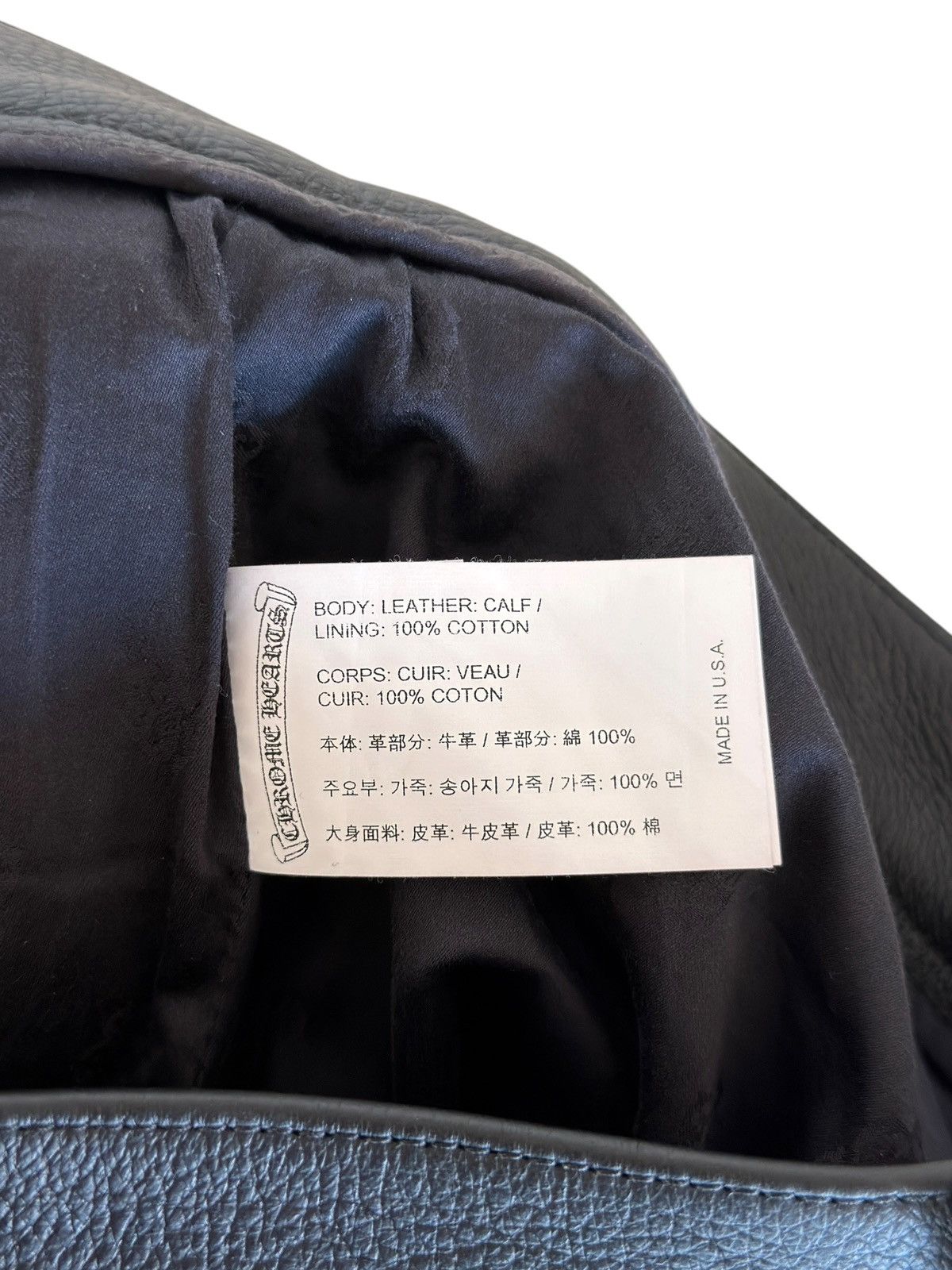Chrome Hearts Chrome Hearts Flooded 20 Patch Leather Pants Size US 34 / EU 50 - 10 Thumbnail