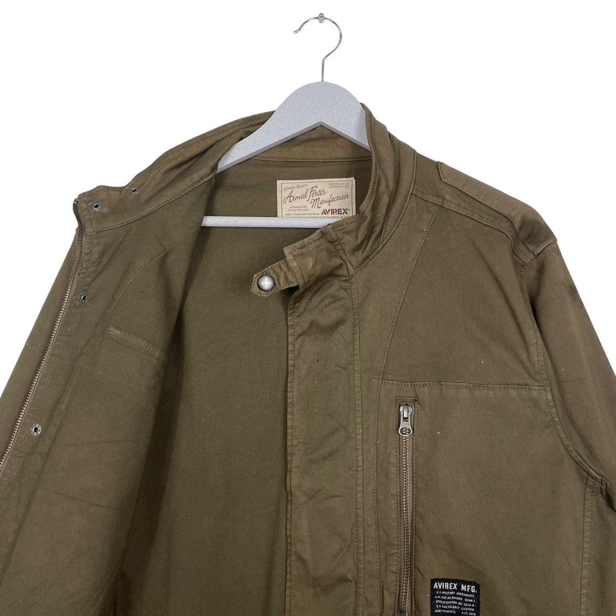 Avirex 💥AVIREX TYPE A2 MODERN BOMBER JACKET Size US M / EU 48-50 / 2 - 8 Thumbnail