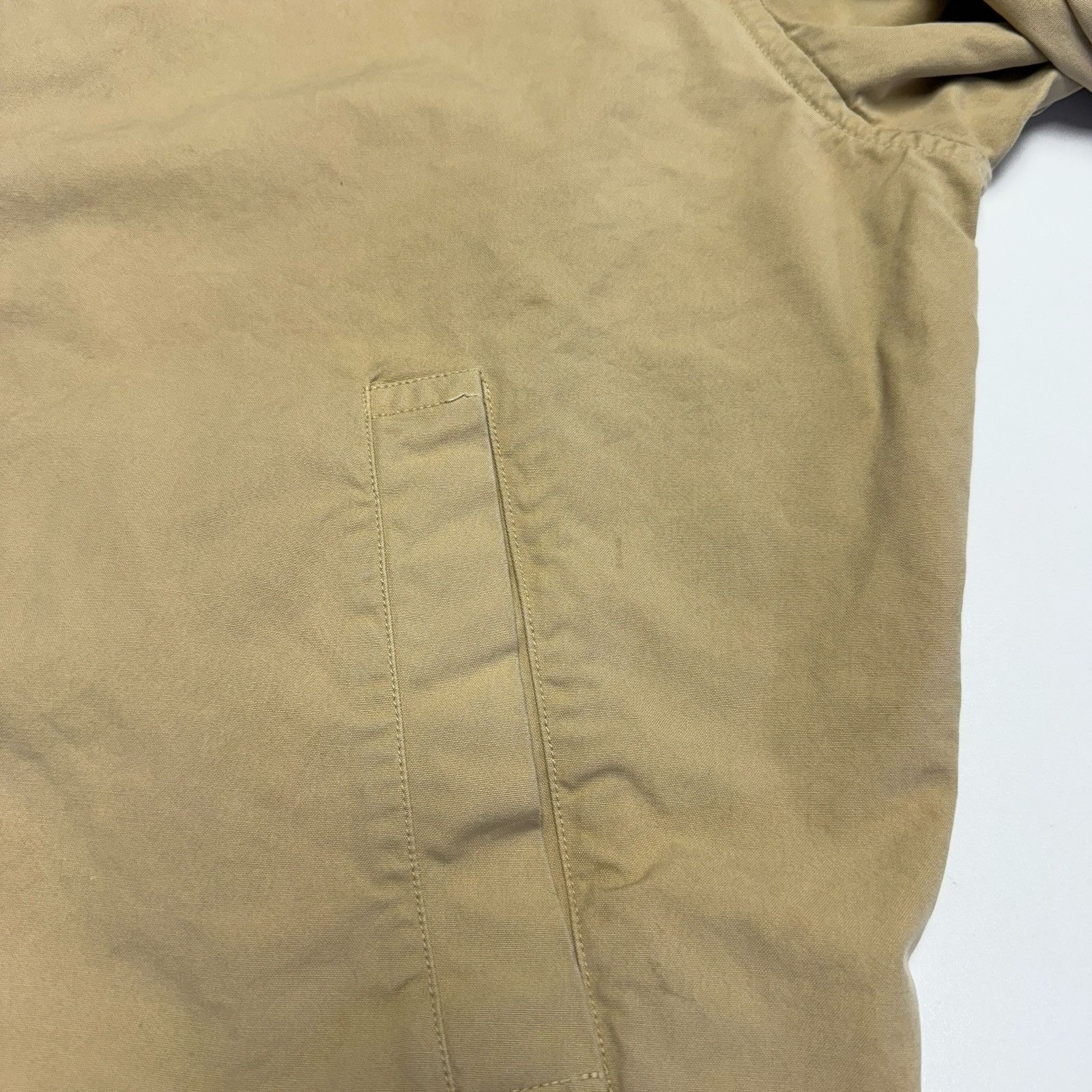 Nautica Vintage Nautica Jacket Mens Large 27x27 Beige Full Zip Colla Size US L / EU 52-54 / 3 - 8 Thumbnail